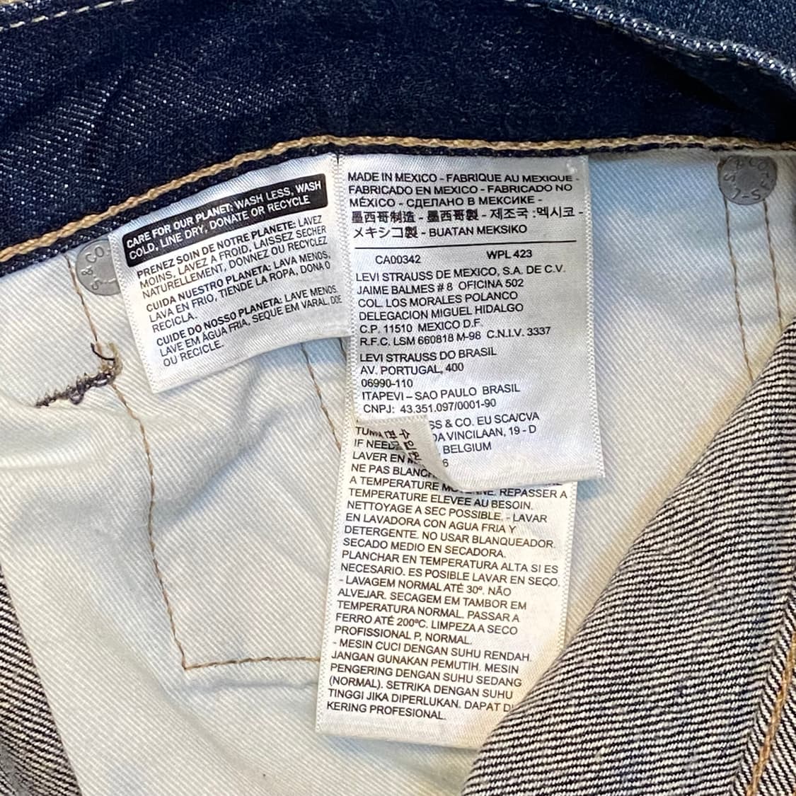 USA 빈티지 리바이스 511 청바지 상품이미지4