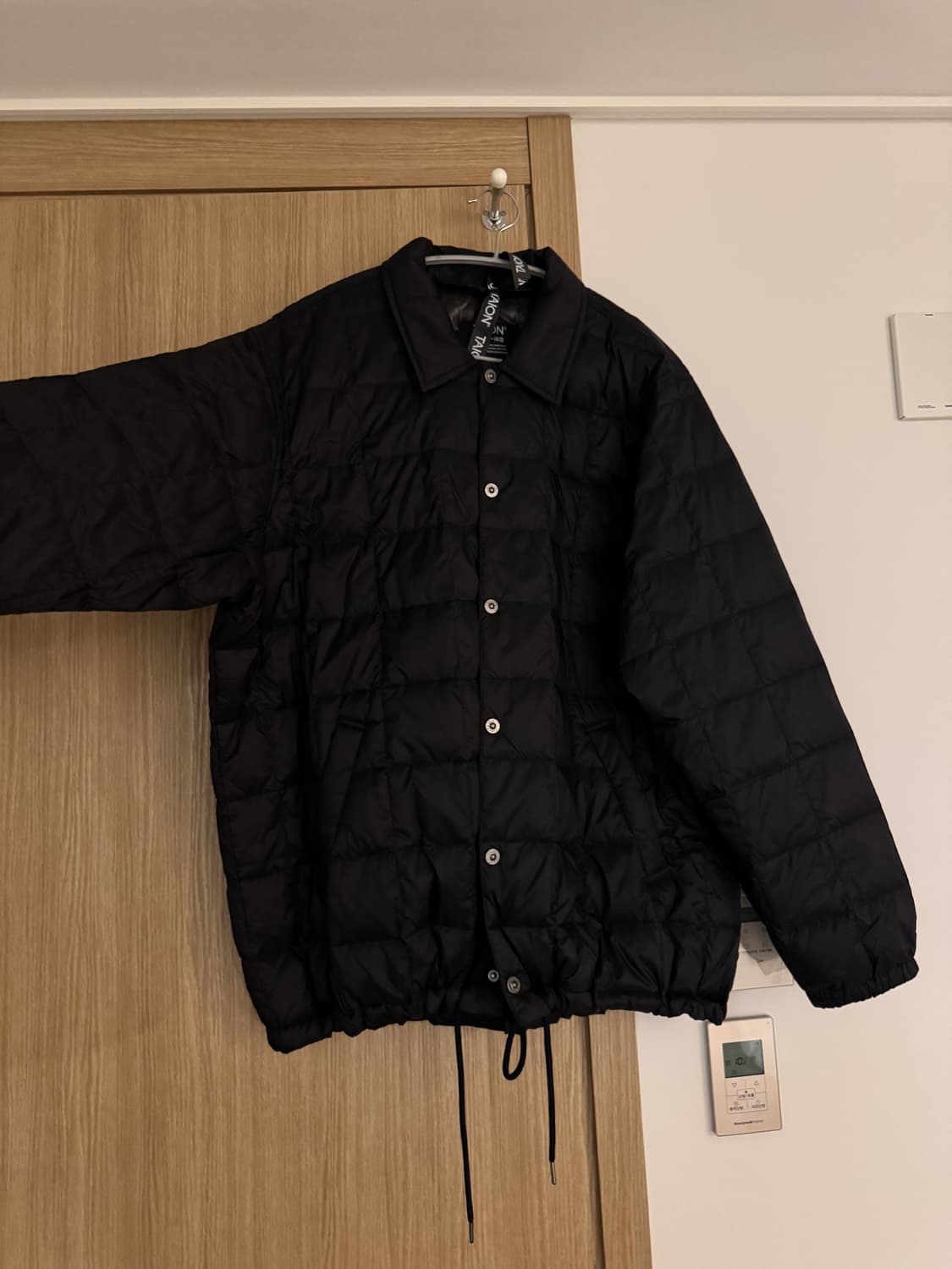 타이온 / Taion 경량 다운 코치 자켓_블랙 3XL 상품이미지2