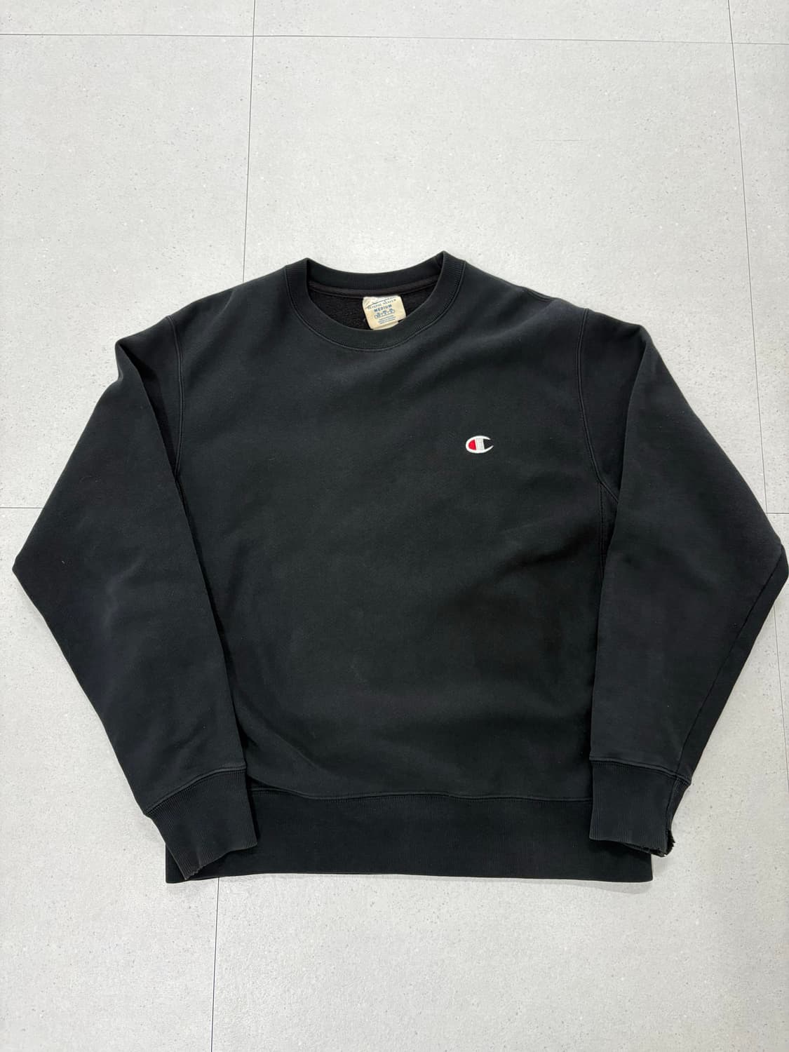 빈티지 챔피온 블루택 리버스위브 스웻셔츠 상품이미지1