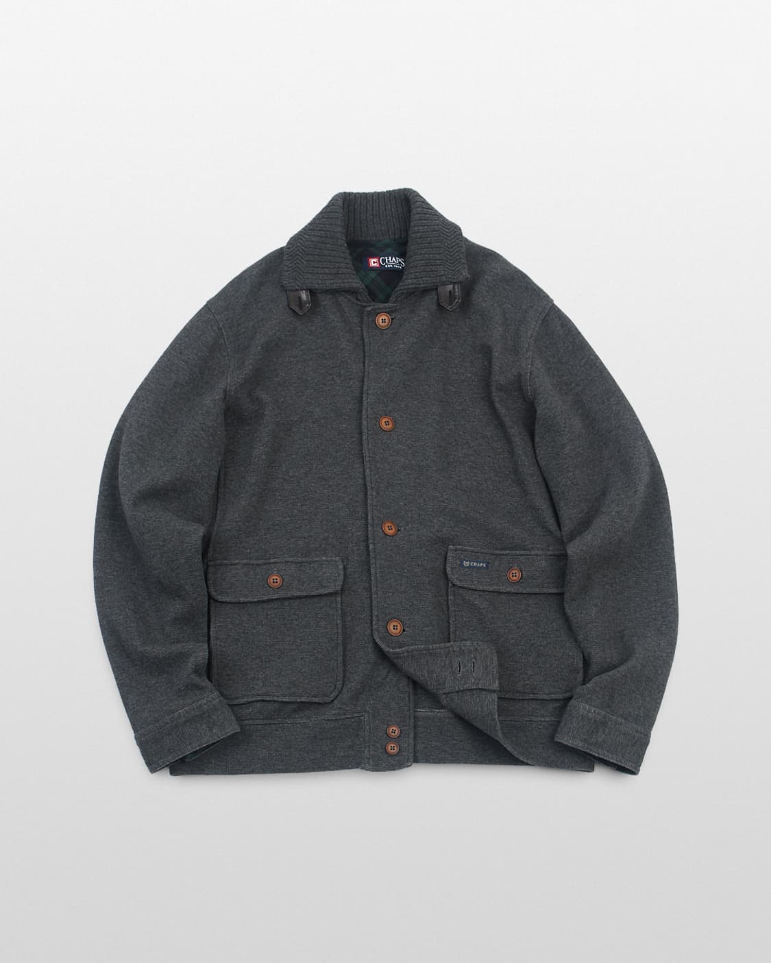 CHAPS  Knit Collar Work Jacket 상품이미지1