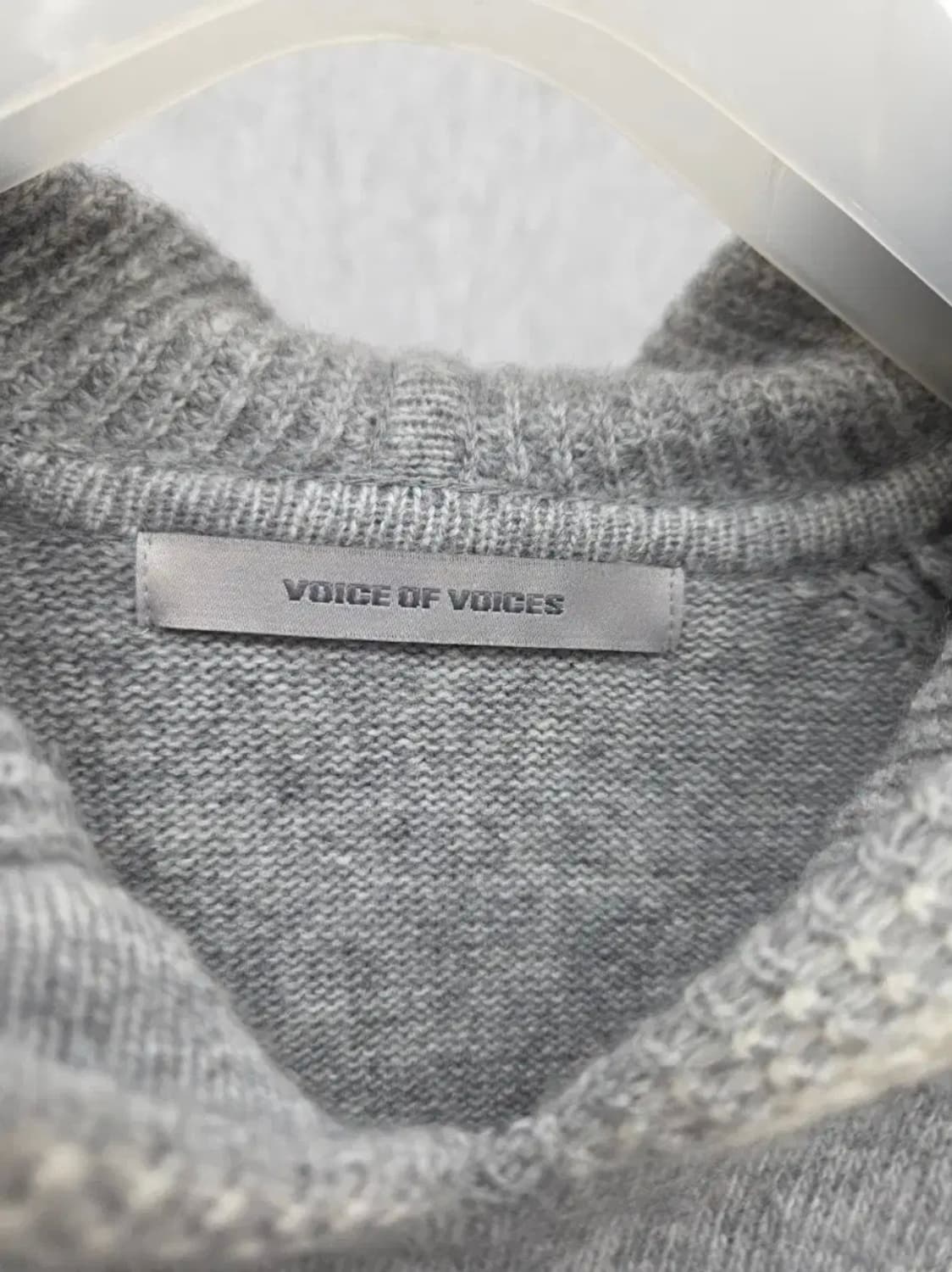 여성 free 보이스오브보이스 후드 원피스 울 캐시미어 혼방 상품이미지4