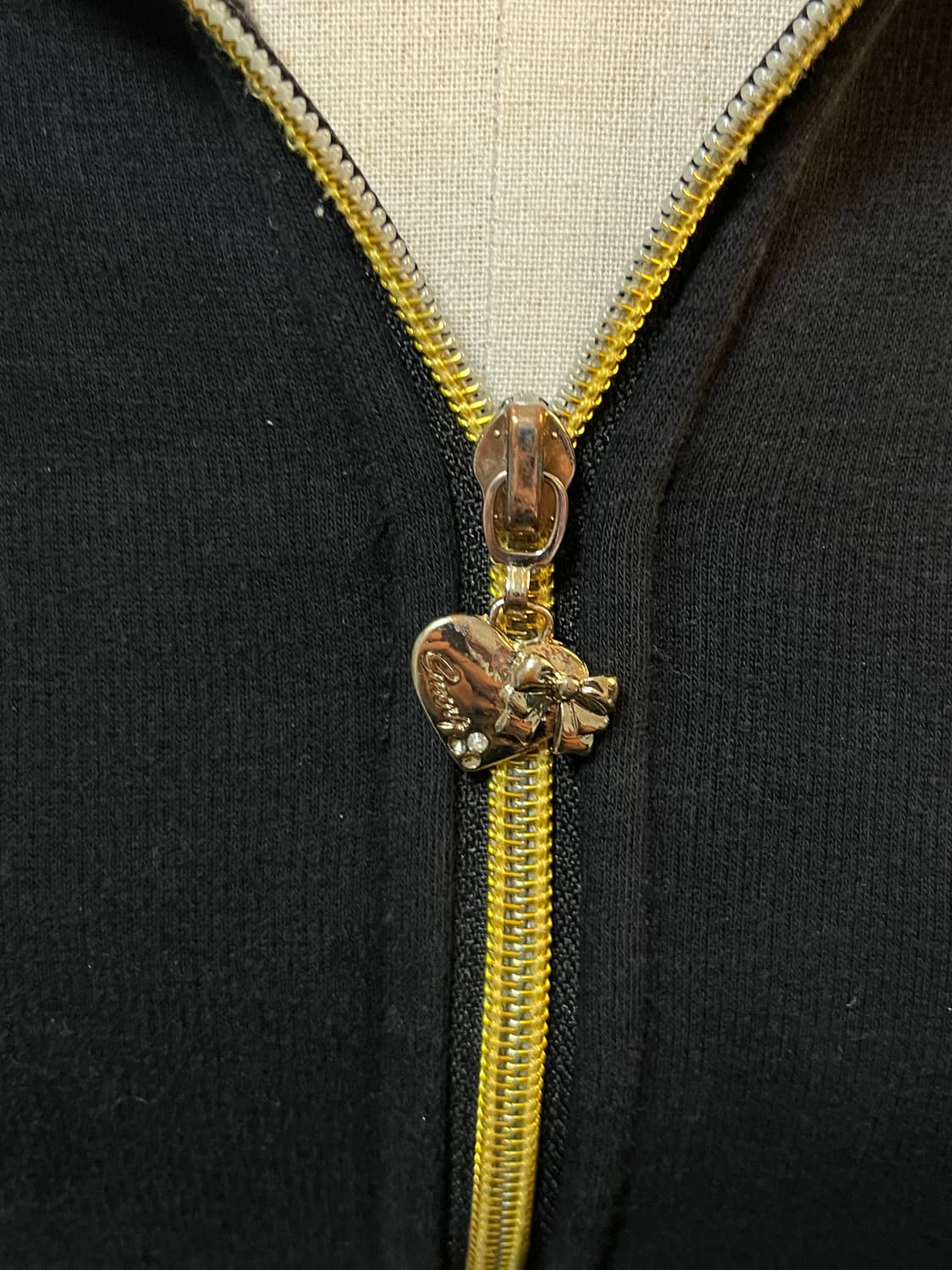 y2k 갸루 고양이 귀 호피 퍼 후드 집업 상품이미지6