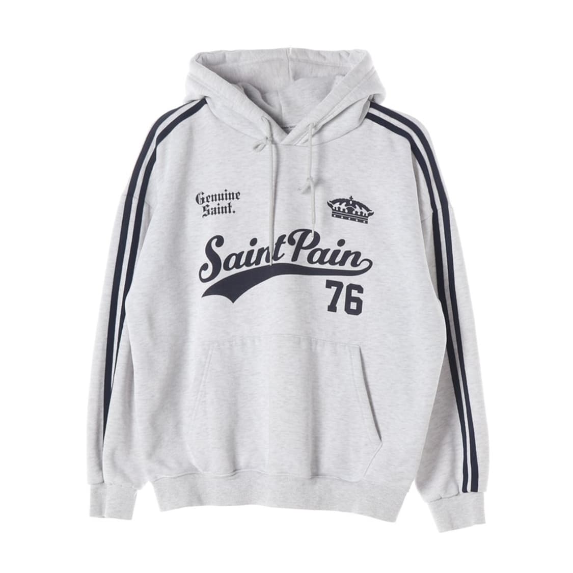 세인트페인 SAINT 76 로고 후드티 S 상품이미지1