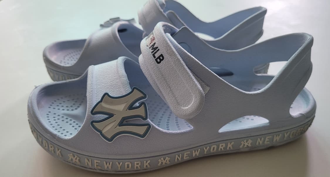 (키즈200-205사이즈)MLB 뉴욕 양키스 아동 샌들 상품이미지3