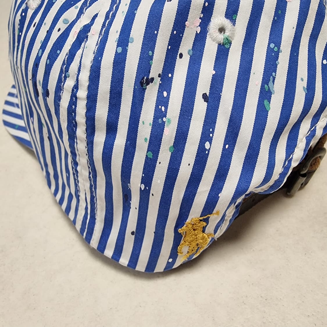 폴로 랄프로렌 스트라이프 페인티드 볼캡 상품이미지6