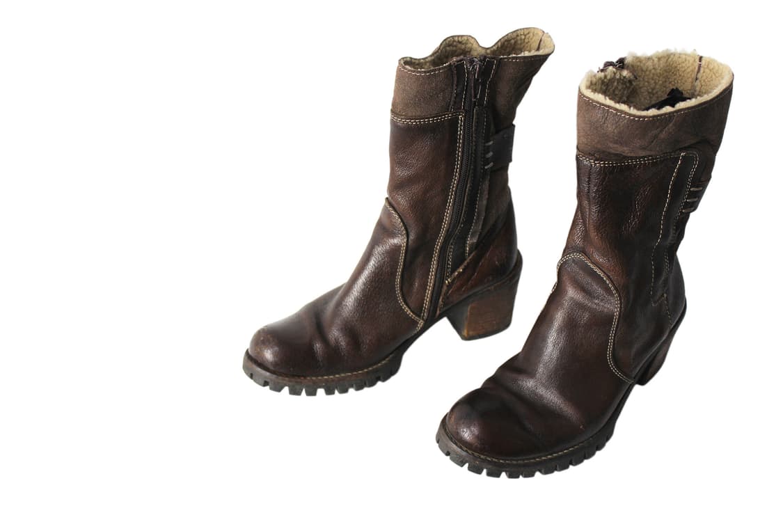 Manas Design 레더 시어링 부츠 상품이미지4