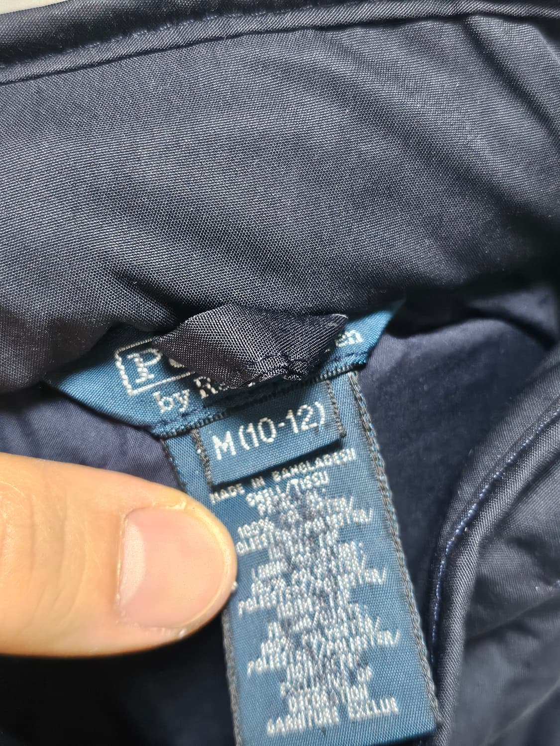 폴로 랄프로렌 빅포니 성조기 레이싱 자켓 보이즈 M 상품이미지5