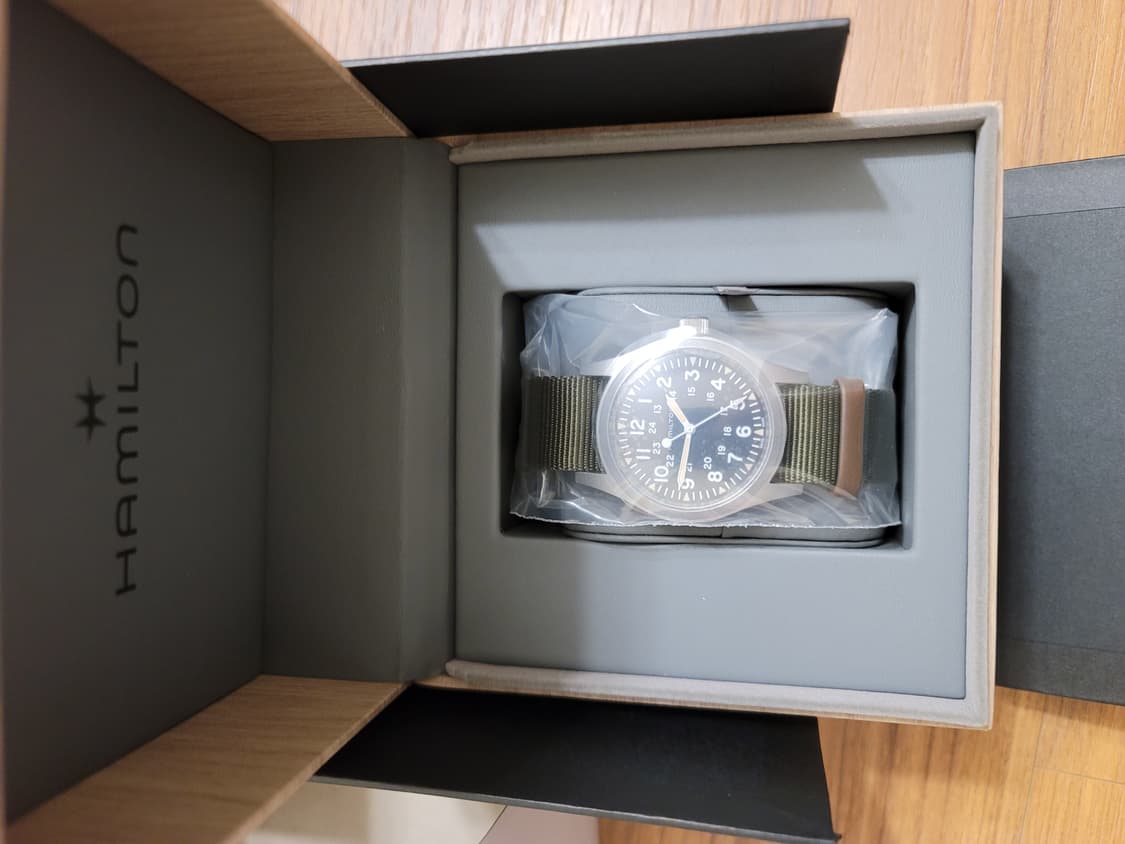 해밀턴 카키 필드 메카니컬 38mm 새제품 상품이미지2