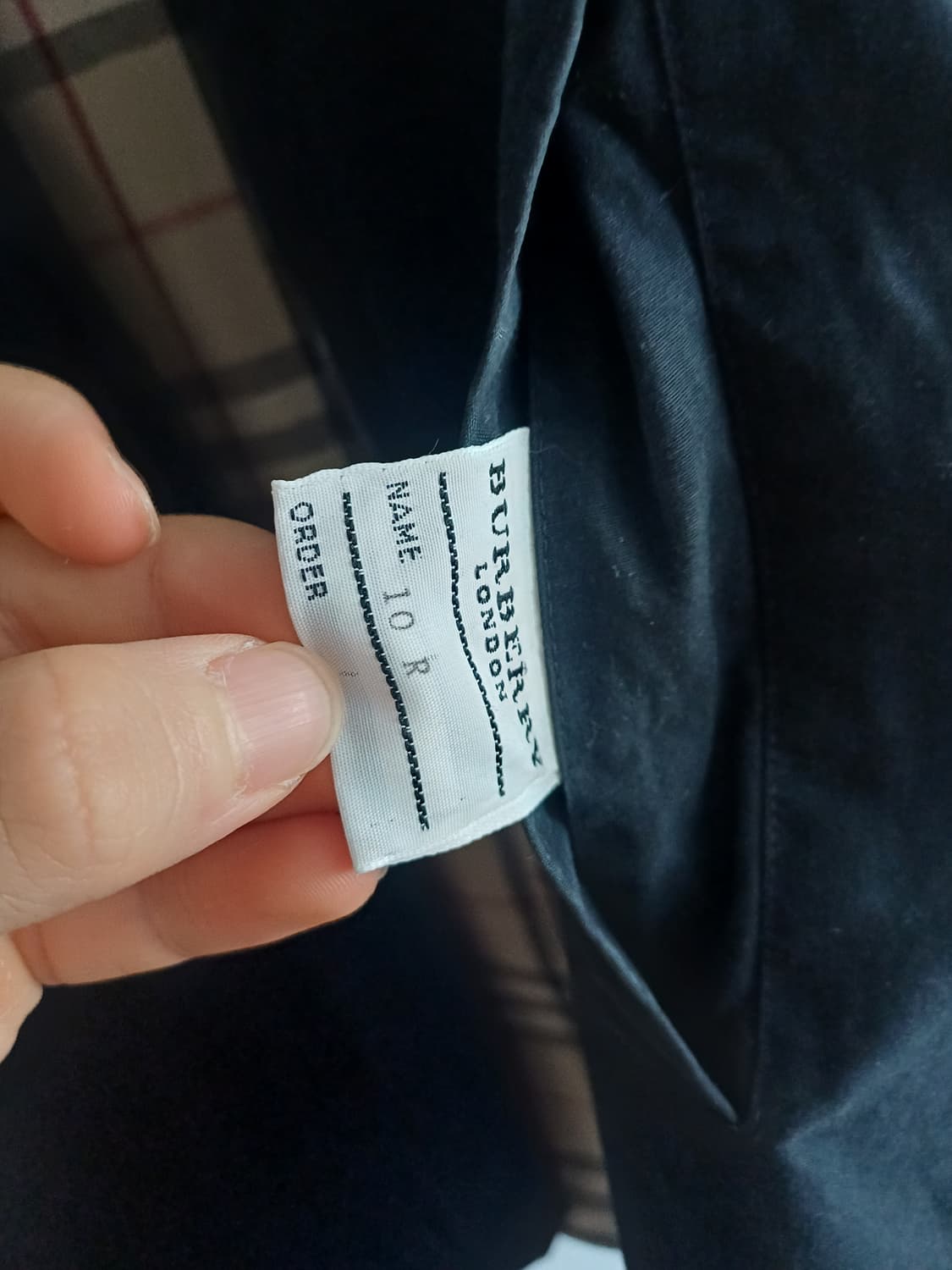 (정품)버버리 런던 카 코트 상품이미지4