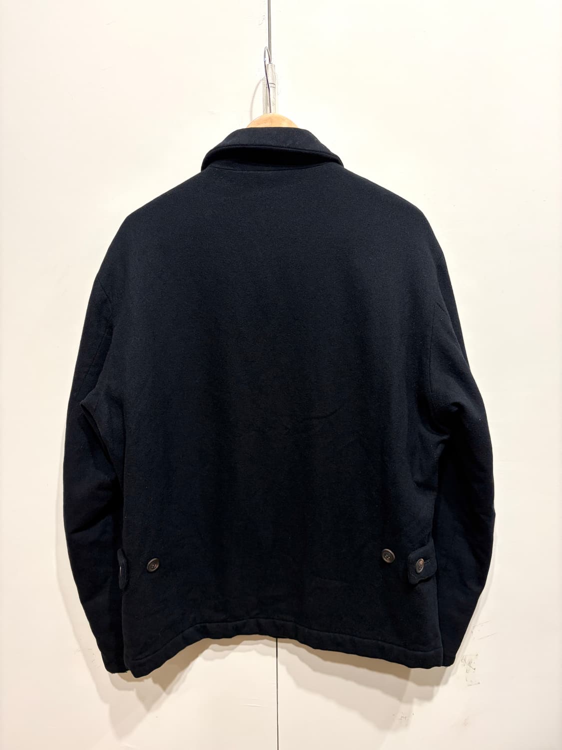 AW1999 이세이미야케 맨 신슐레이트 울 헤링턴 자켓 상품이미지4