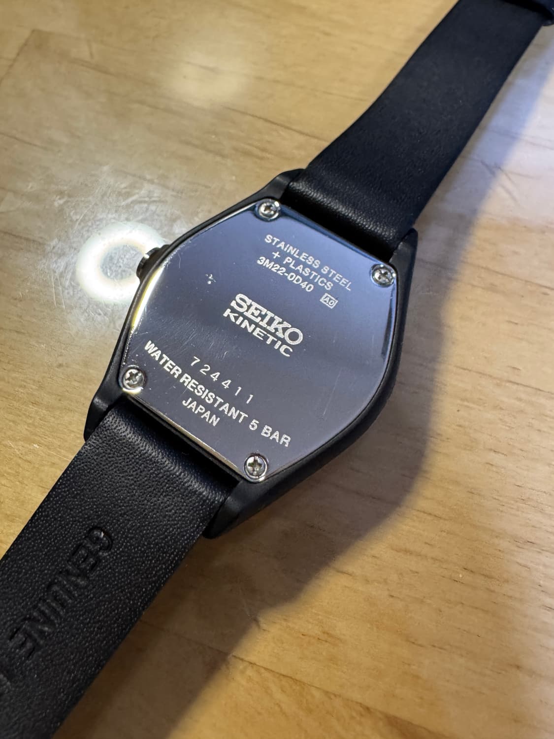 90년대 세이코 키네틱 3M22-0D40 상품이미지3