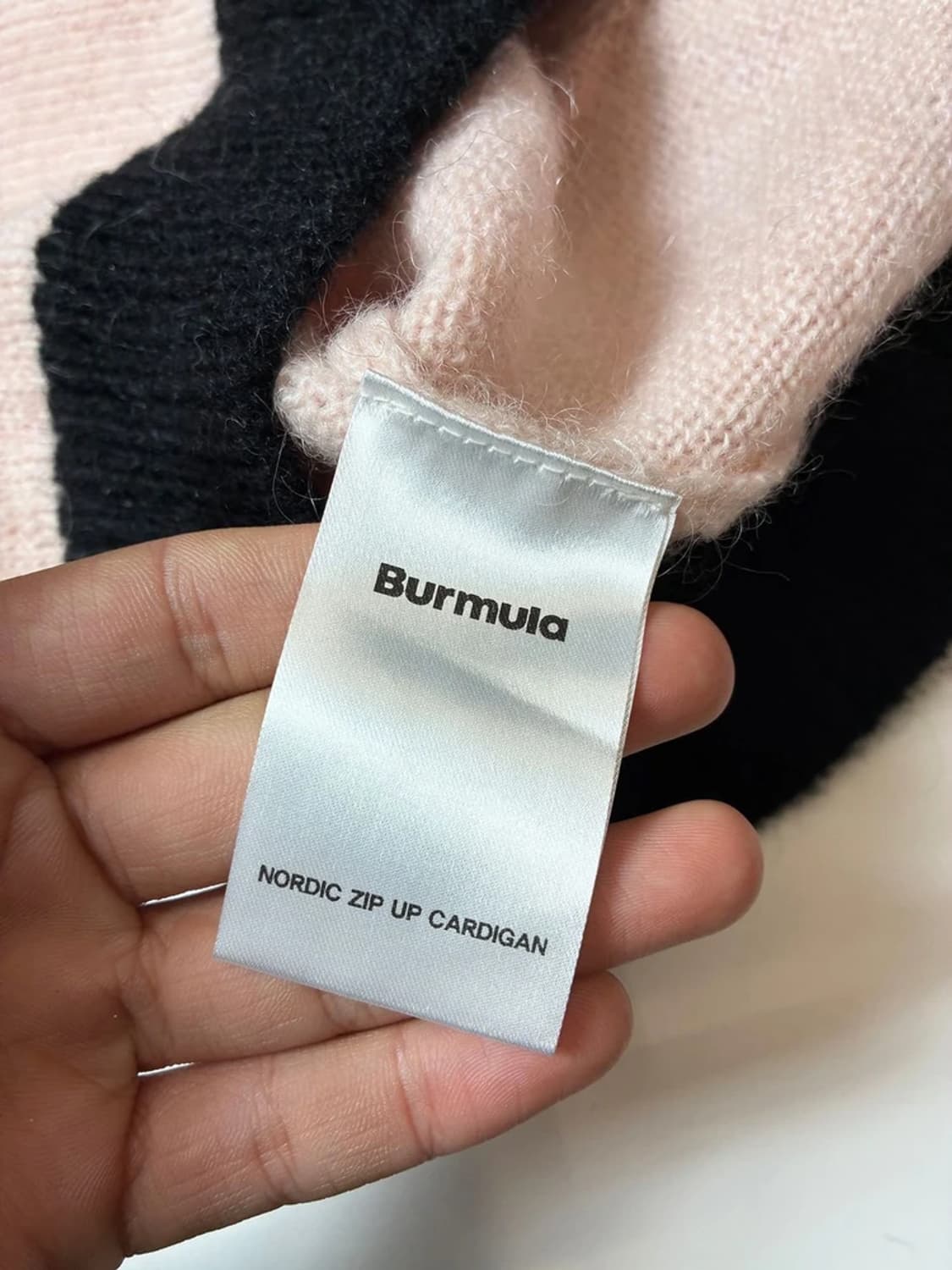 버뮬라 BURMULA 23FW 노르딕 집업 가디건 PN8715 상품이미지8