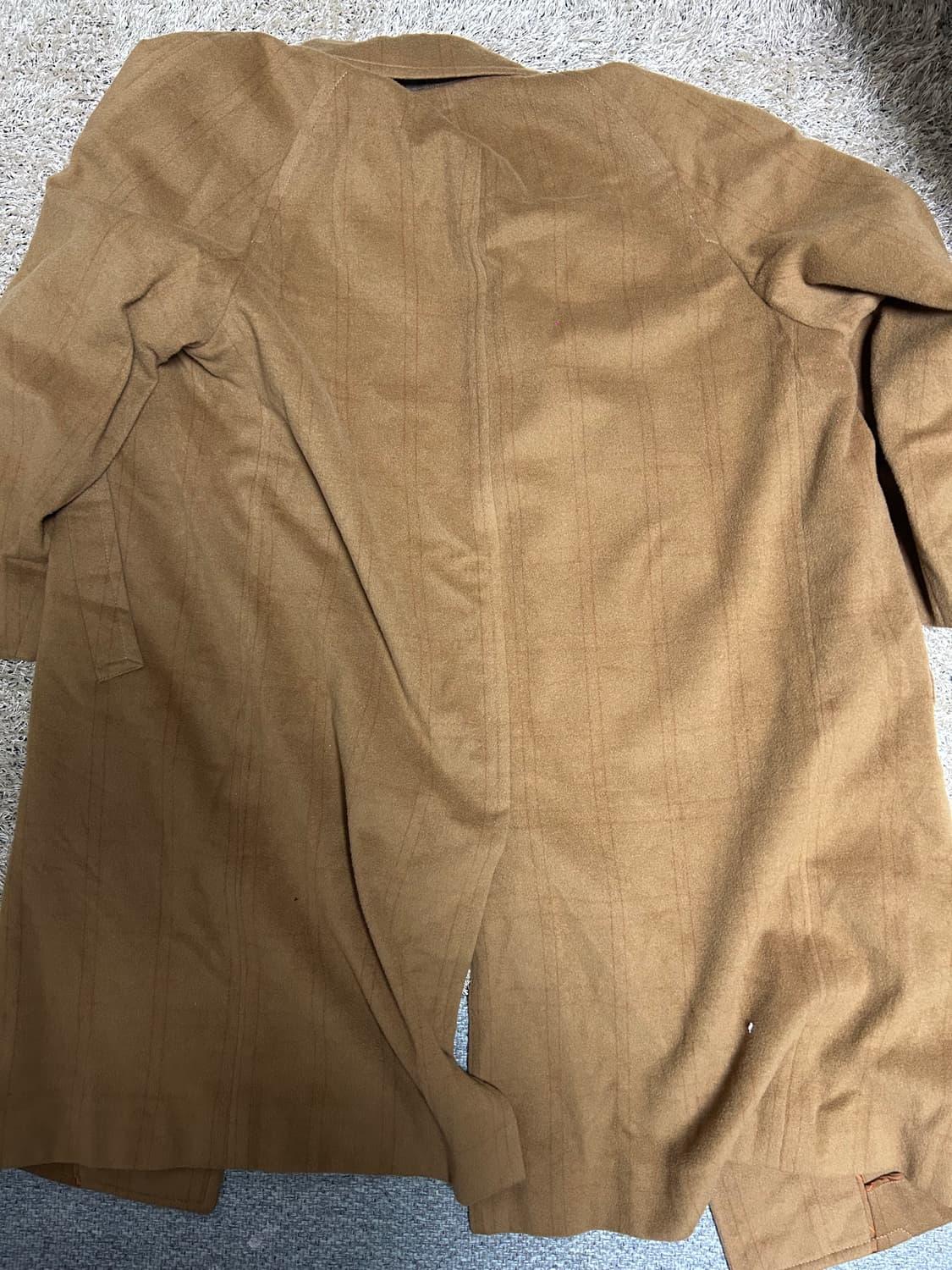 일제 수제맞춤 울 코트 사이즈 100 상품이미지5