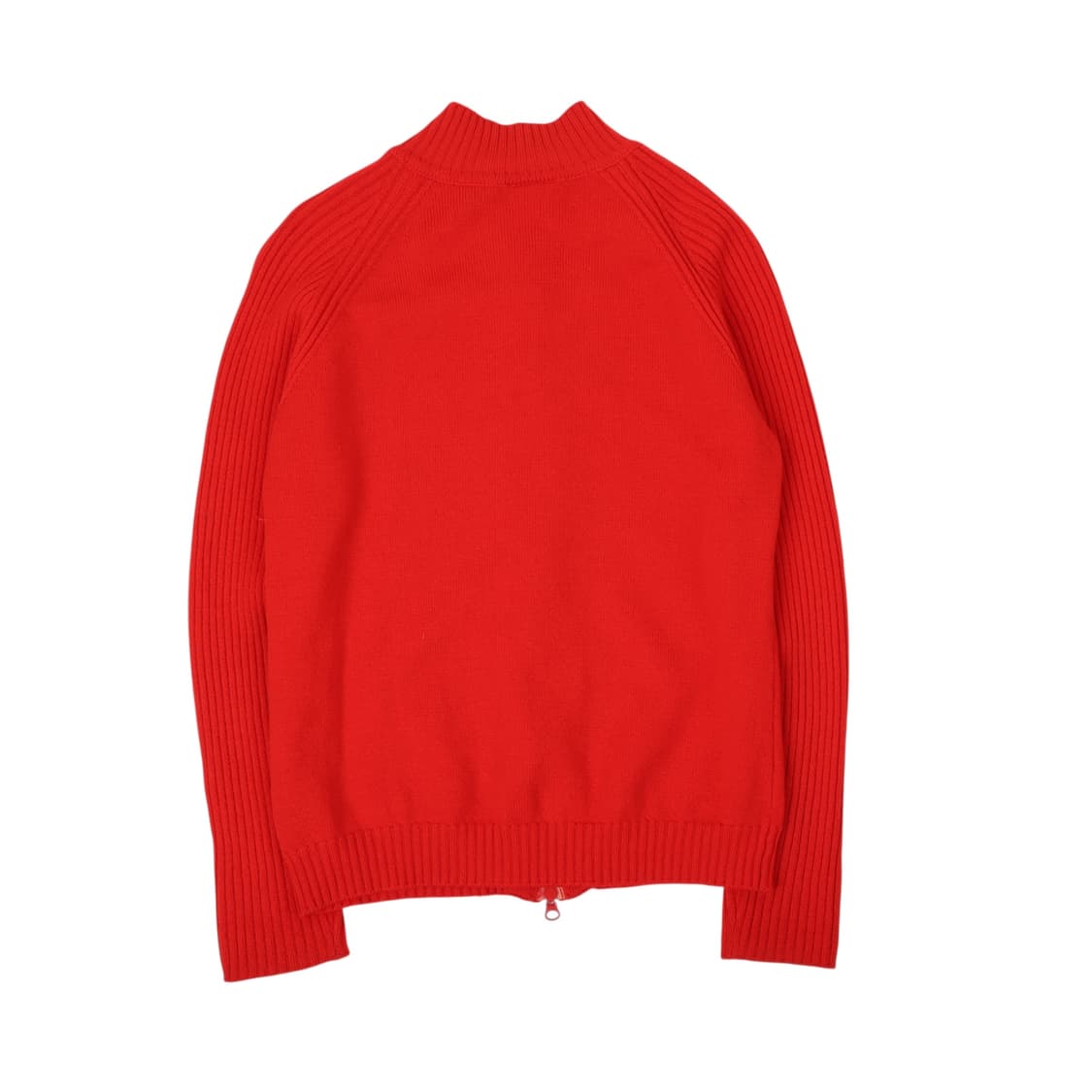 라코스테 오렌지레드 울 집업 니트 가디건 상품이미지5