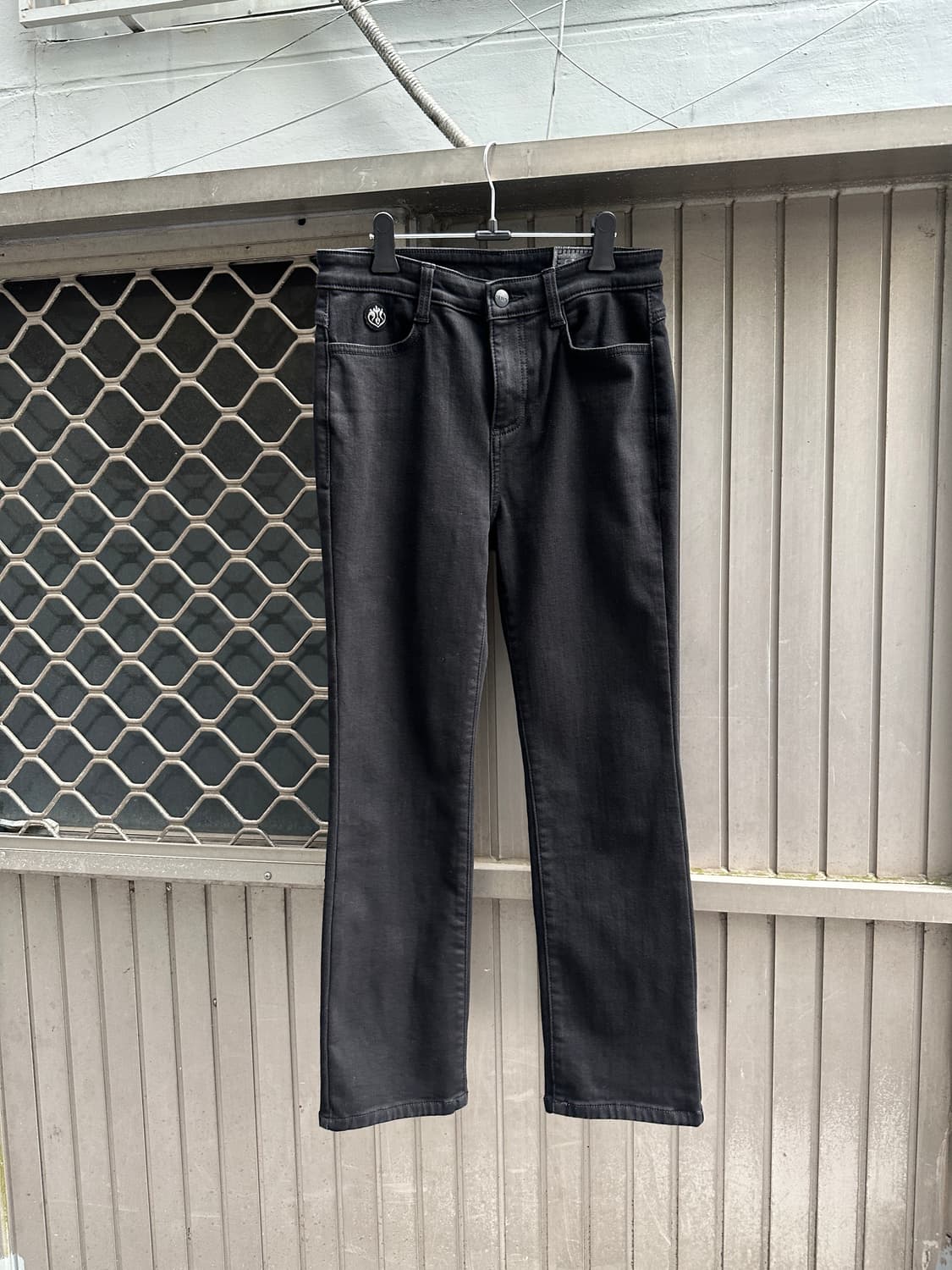 Vintage embossed detail pocket pants  상품이미지3