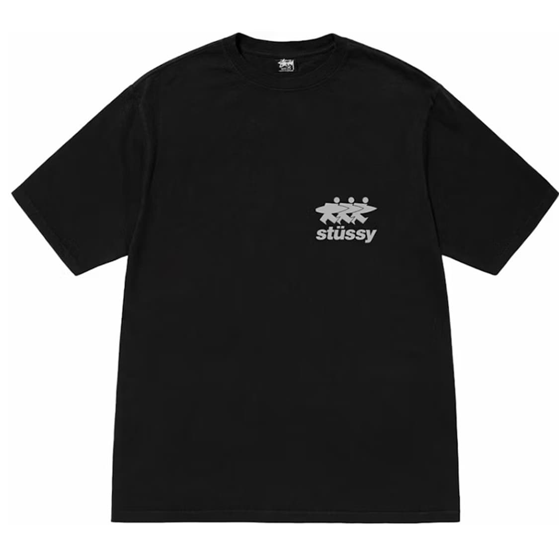 스투시 Surfwalk Pigment T-shirt (black) 상품이미지2