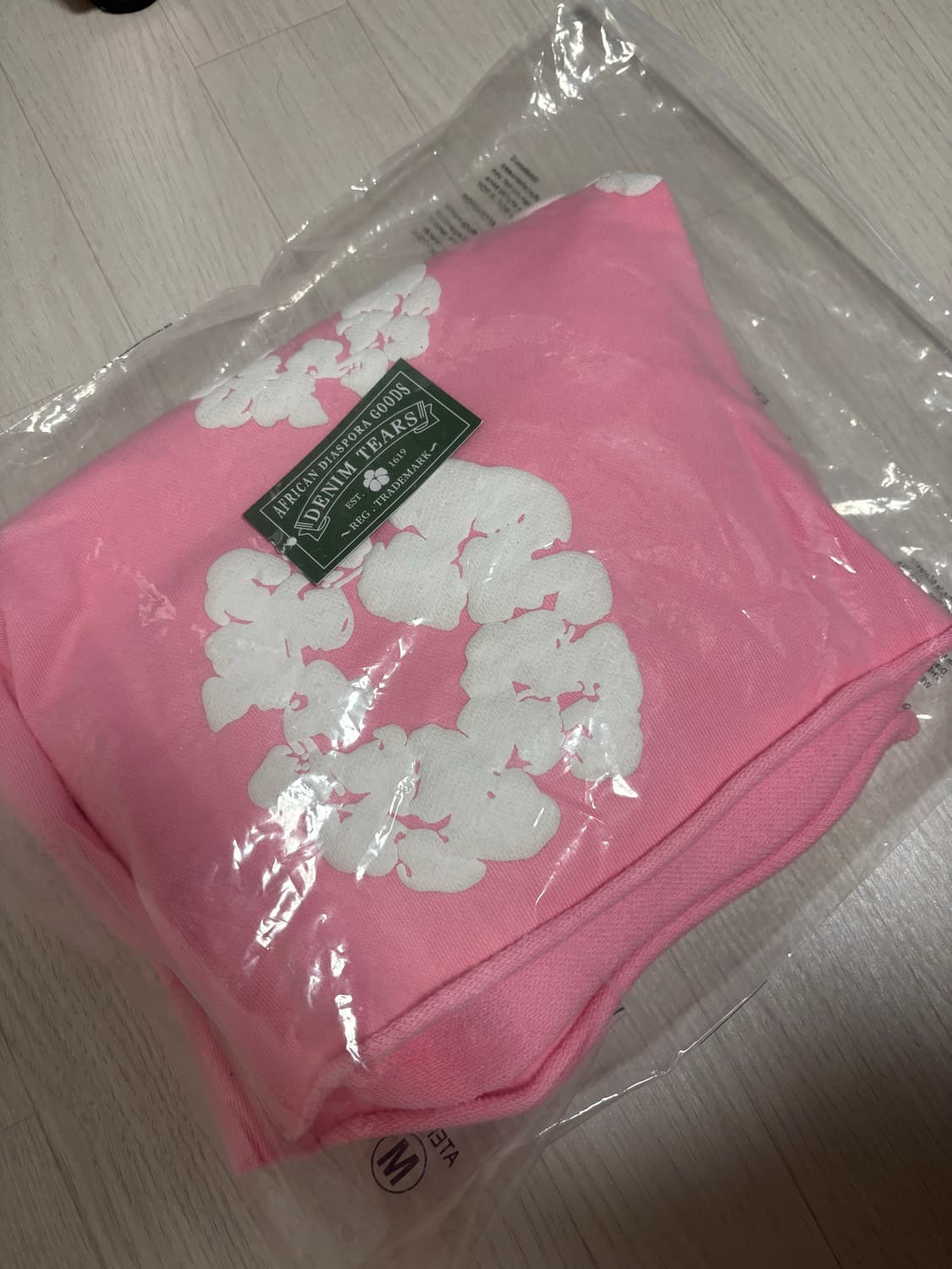 데님티어스 핑크 반바지 (m) 상품이미지3