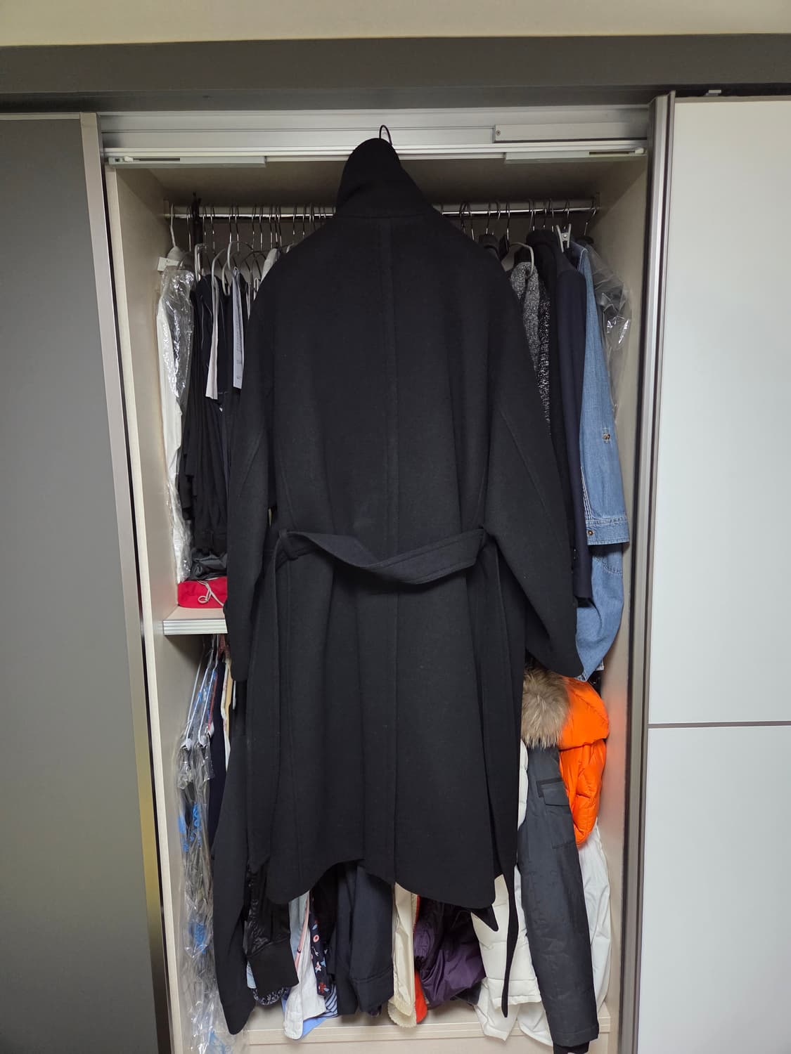 송지오 24fw 랩코트 50 사이즈 상품이미지3