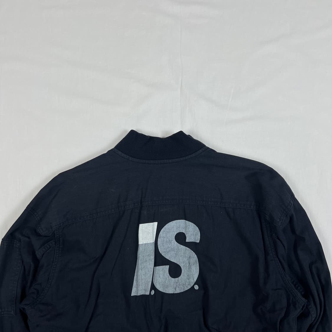 80‘s i.s 이세이스포츠 issey sport 봄버 블루종자켓 상품이미지7