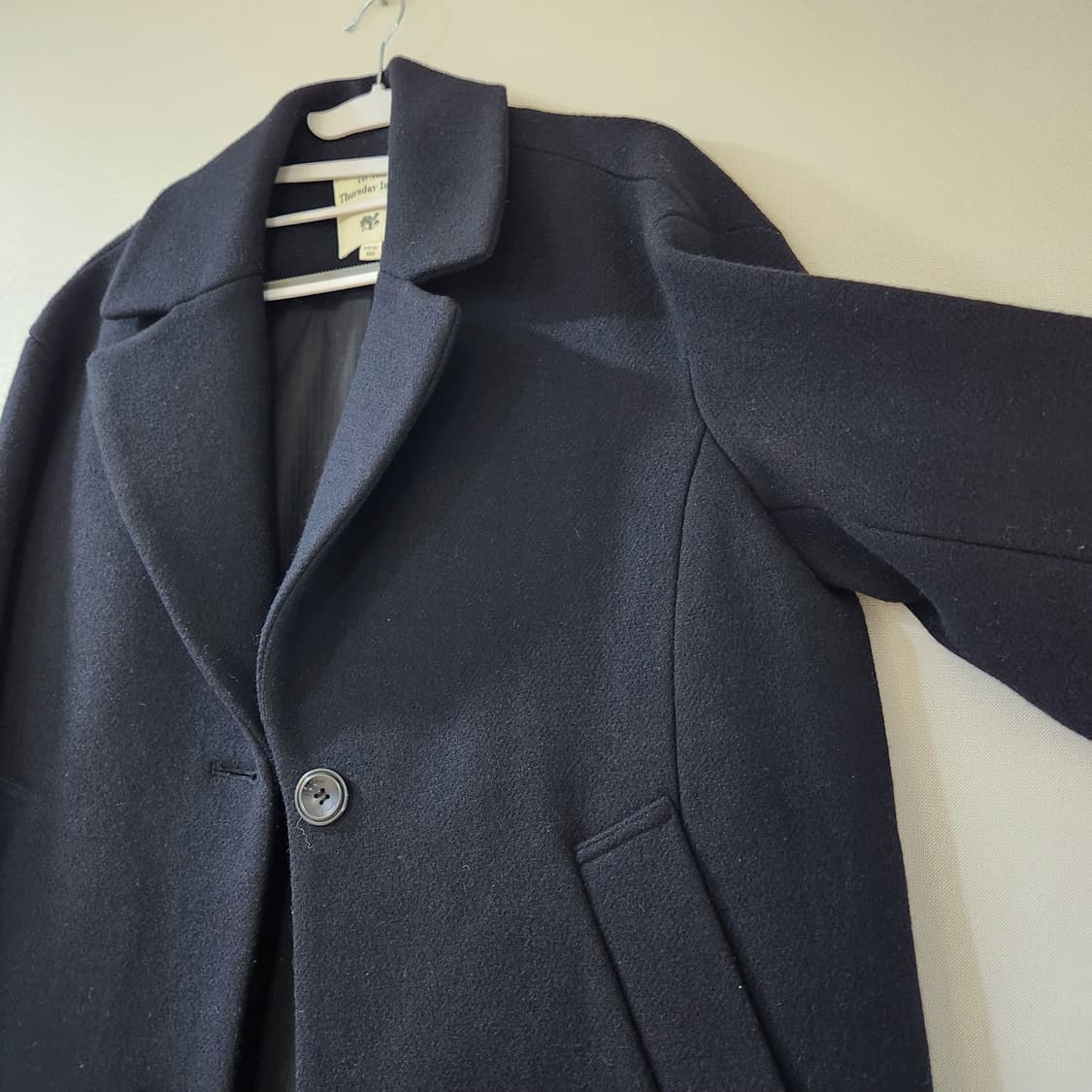 써스데이아일랜드 모혼방 코트 S(L) 상품이미지3