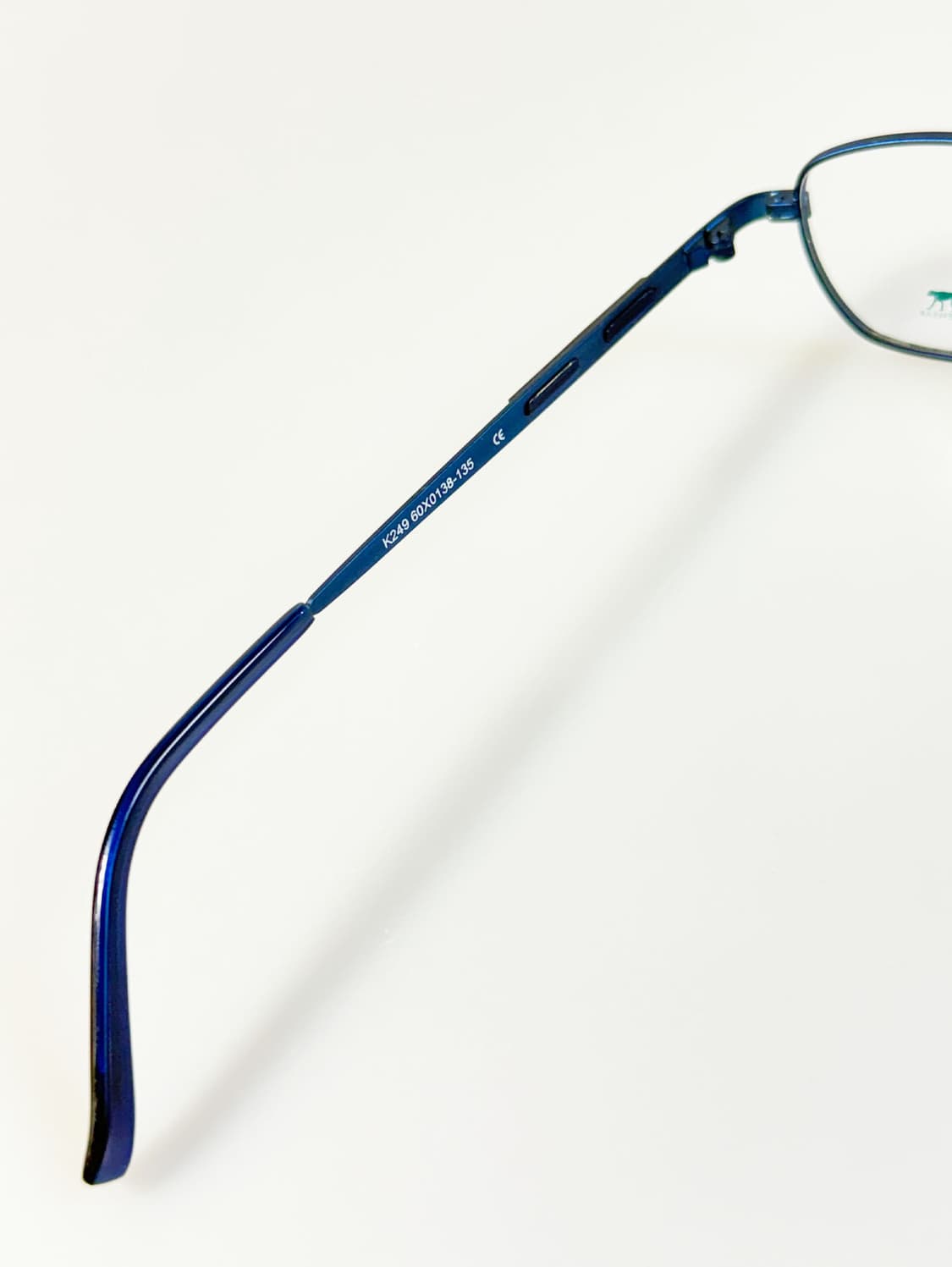 KIPLING 슬림 스퀘어 블루 메탈 프레임 빈티지 안경 상품이미지7