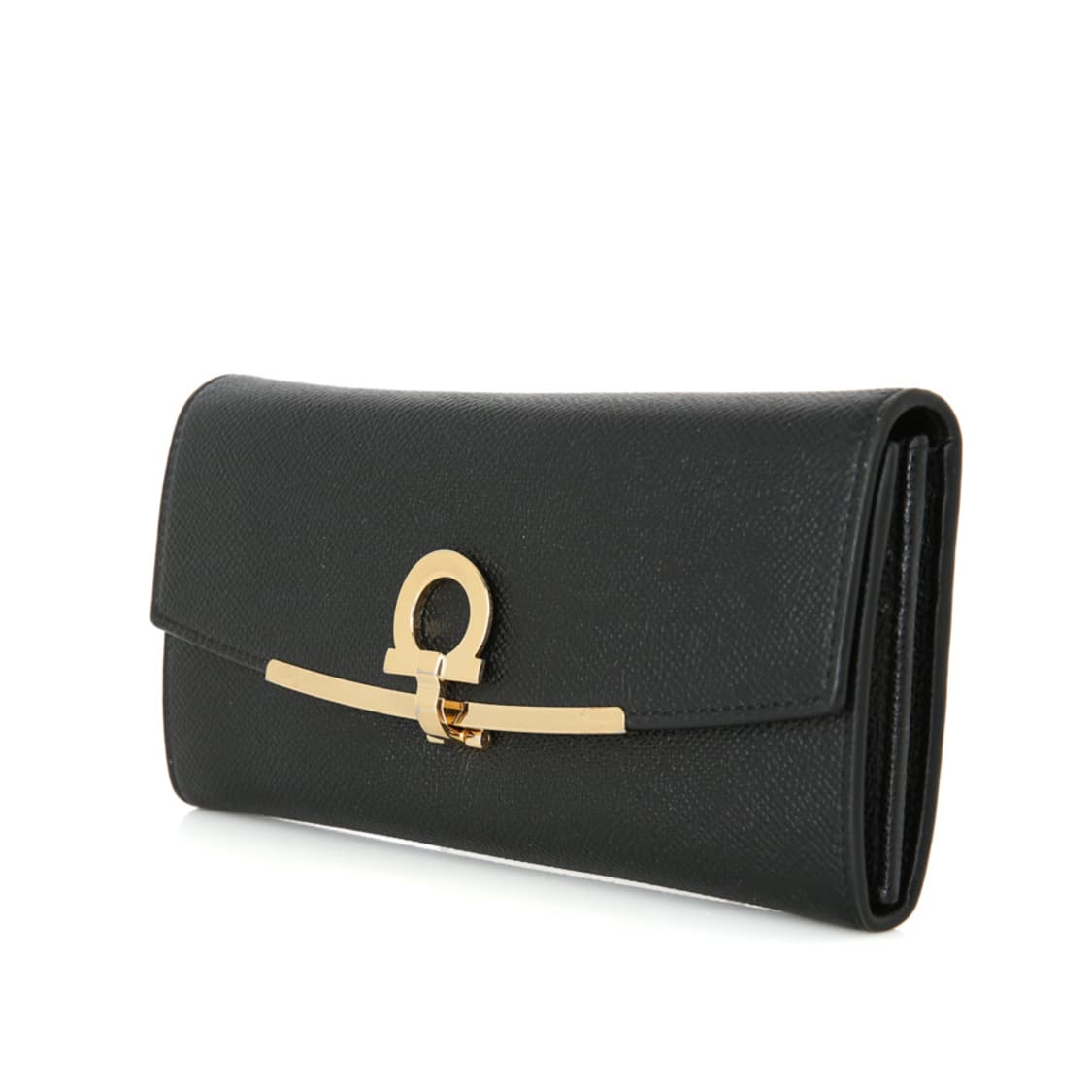 페라가모 간치니 장지갑 ID포켓 바라 월렛 골드 22D150 상품이미지2