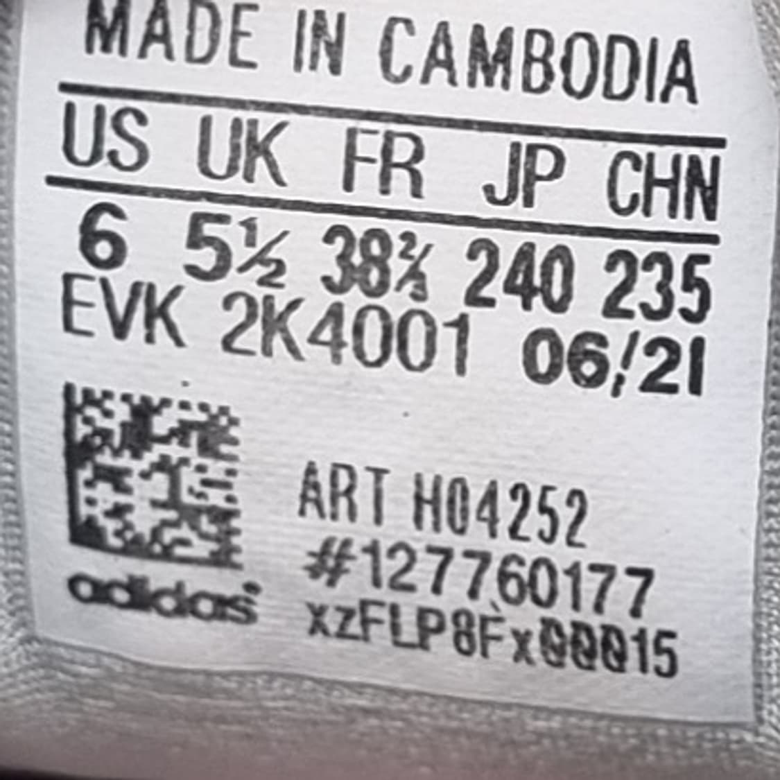 아디다스 오젤리아 그레이 여성운동화240 상품이미지6