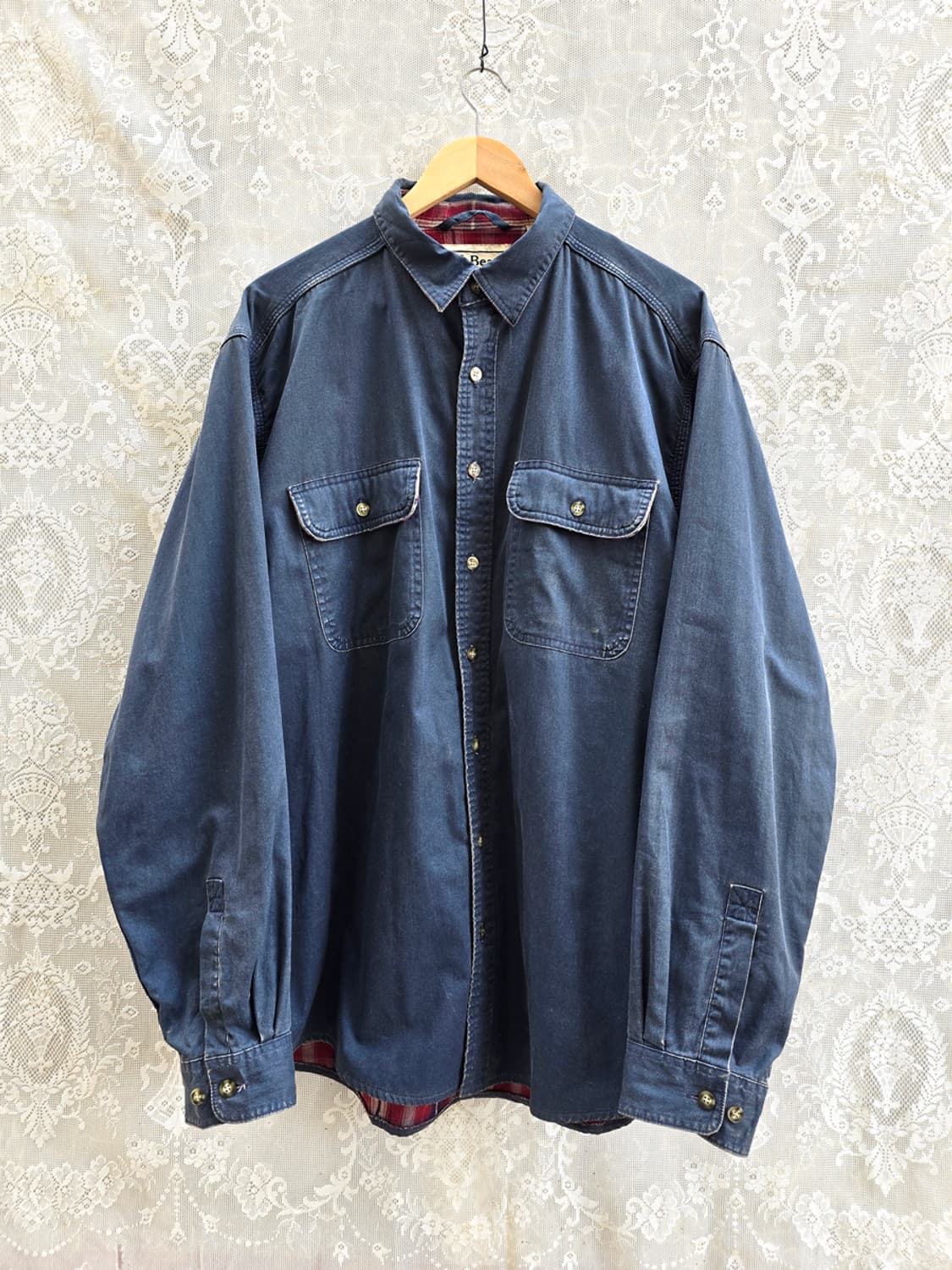 90s 엘엘빈 워크 셔츠 (made in canada) 상품이미지1