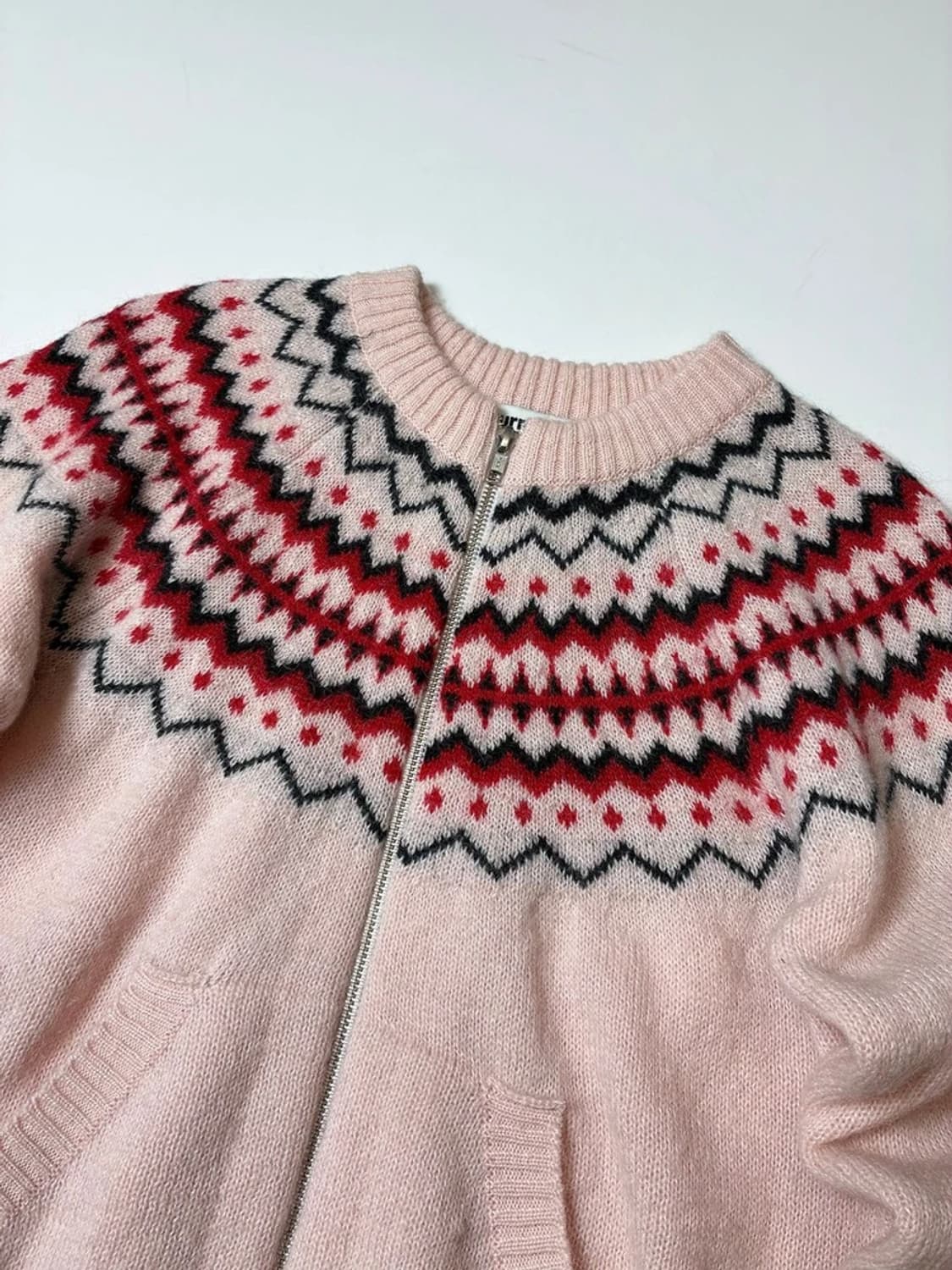 버뮬라 BURMULA 23FW 노르딕 집업 가디건 PN8715 상품이미지4