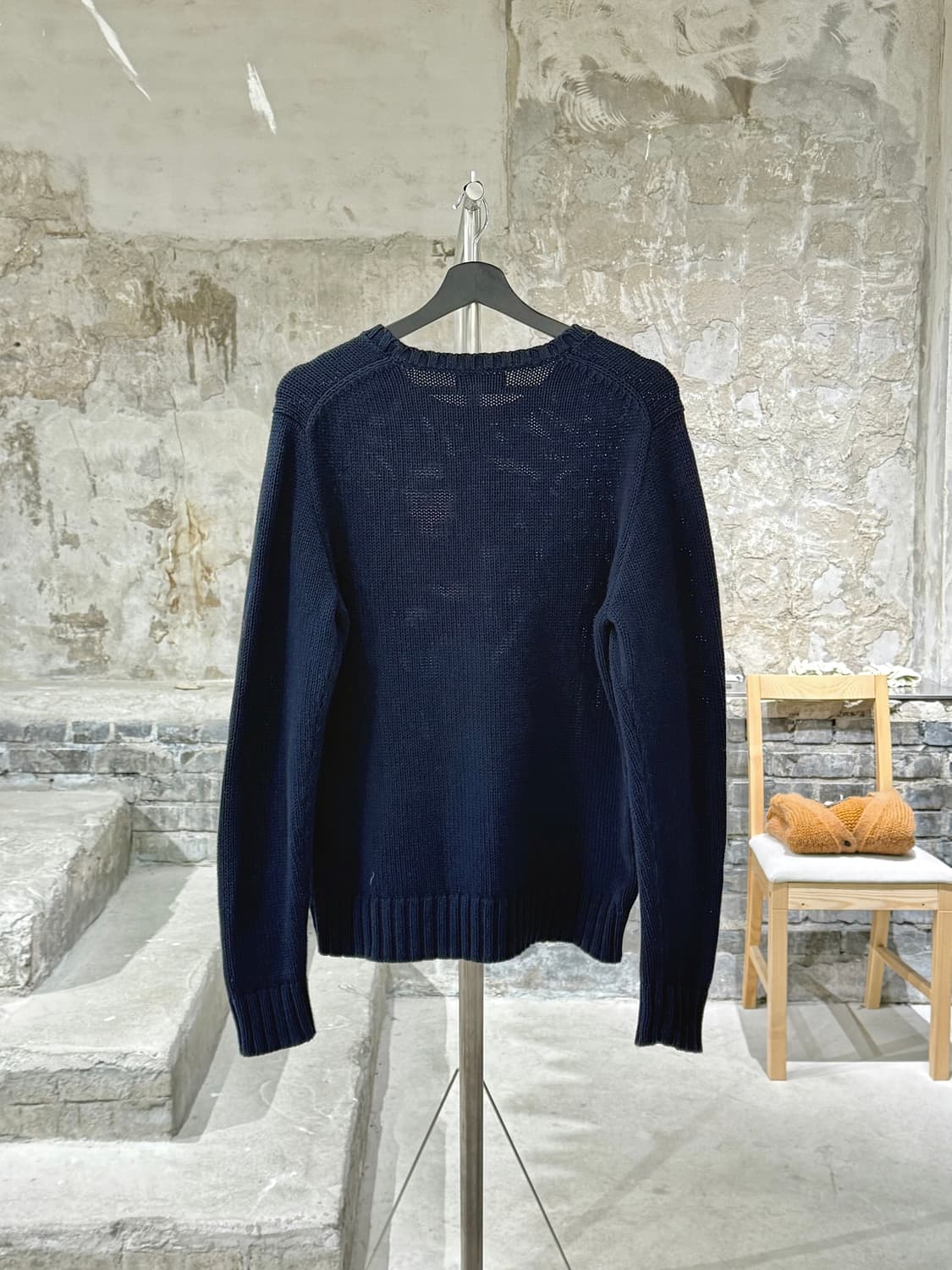 폴로 랄프로렌 딥 네이비 성조기 rl 크루넥 스웨터 상품이미지6