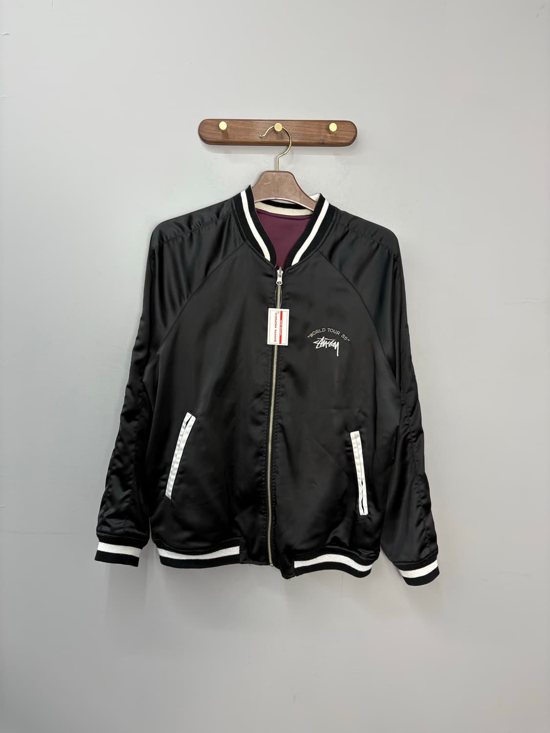 스투시 35주년 월드투어 타이거 수베니아 리버시블 스카쟌 A2982 상품이미지4