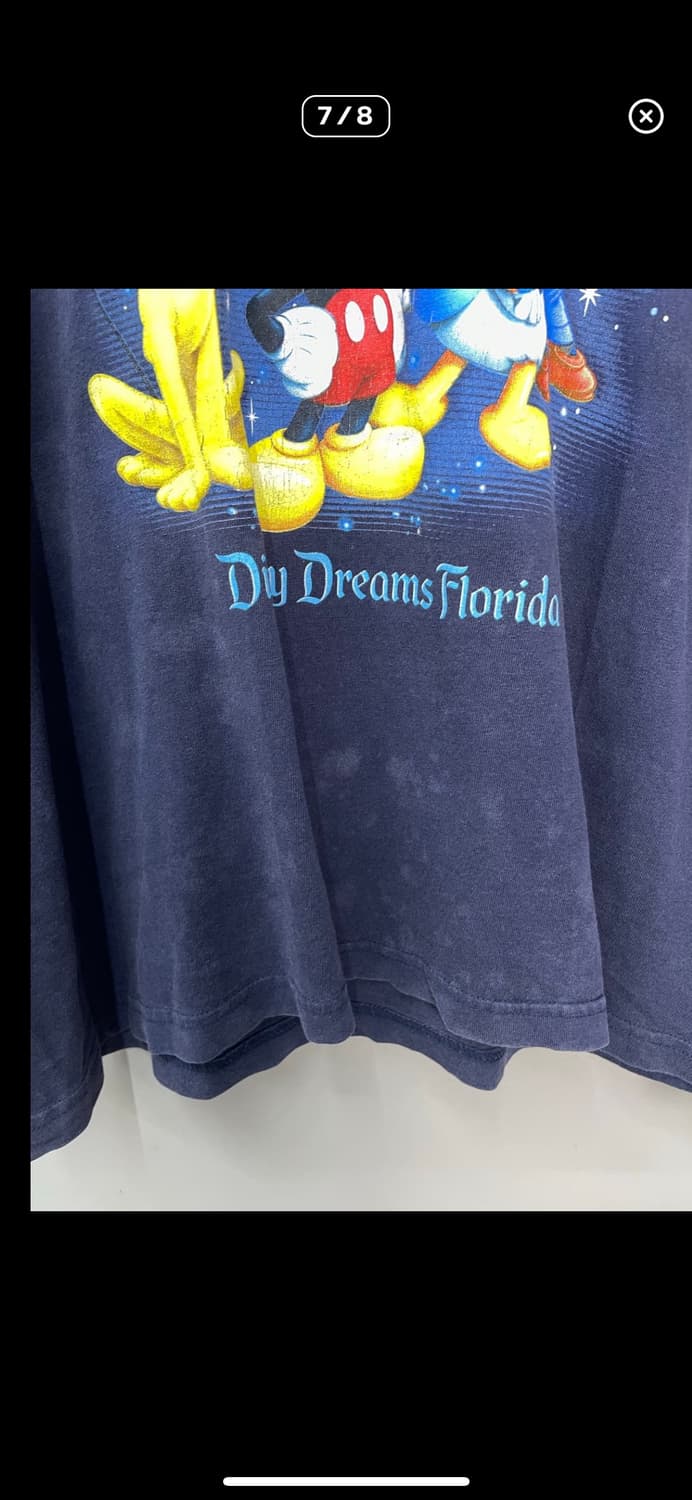 디즈니 빈티지 2007 프린팅 반팔 A2468 상품이미지7