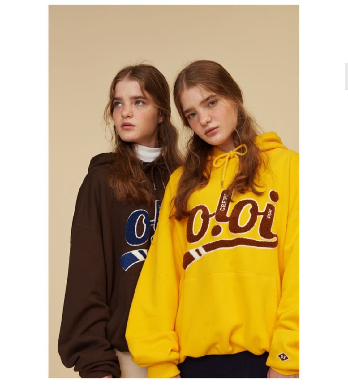 oioi 2017 시그니처 후드티 옐로우 상품이미지2