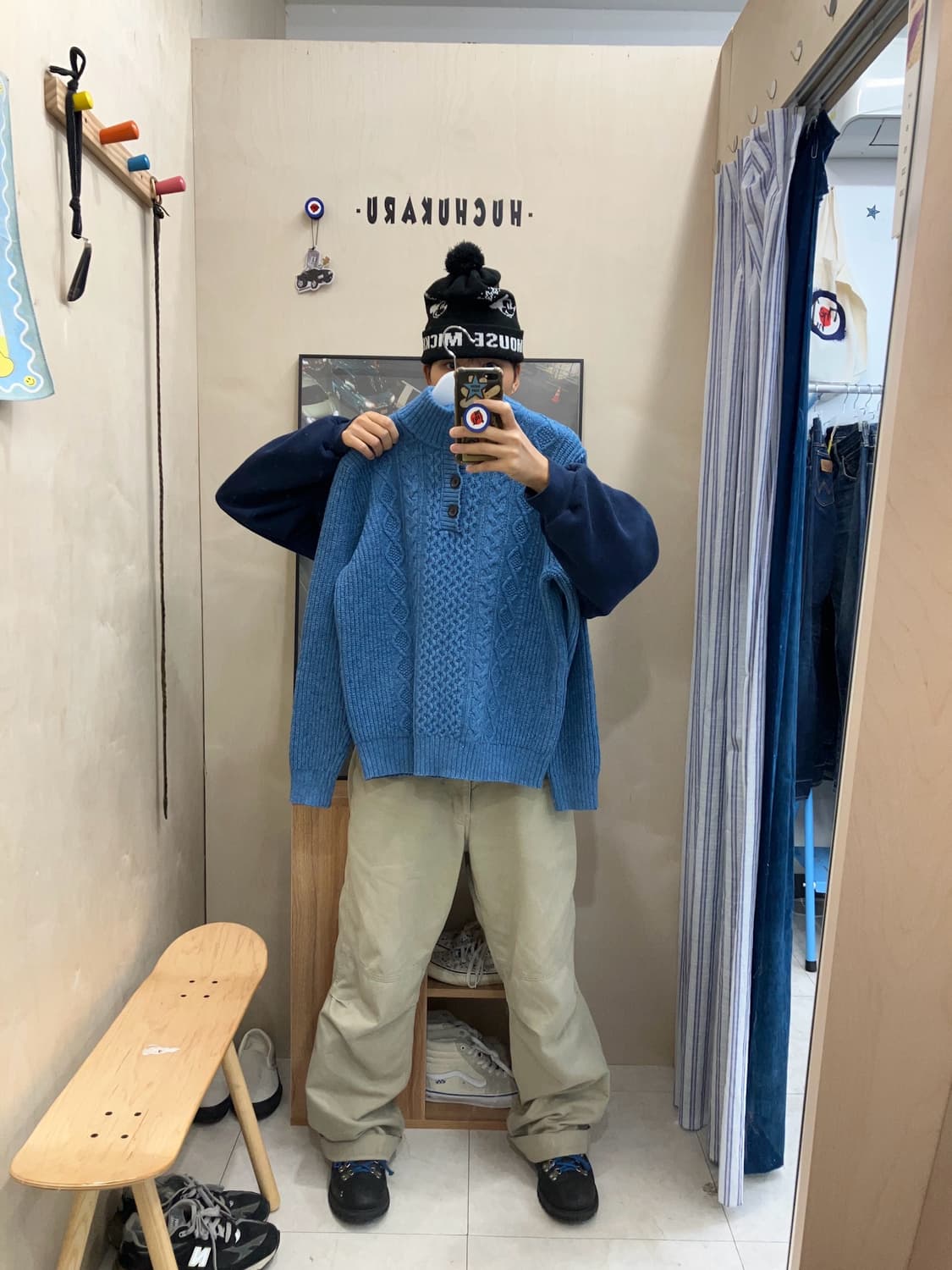 vtg button sweater  상품이미지2