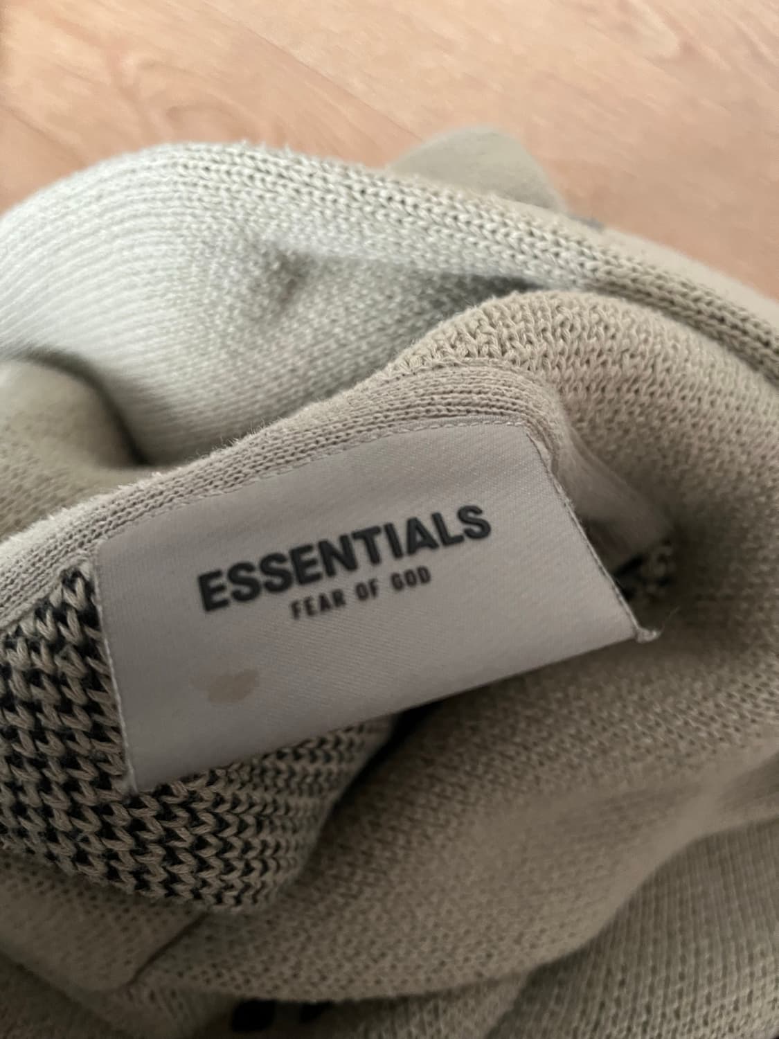 [택포 S]  급처우주매물 에센셜 피어오브갓 니트후디 상품이미지6