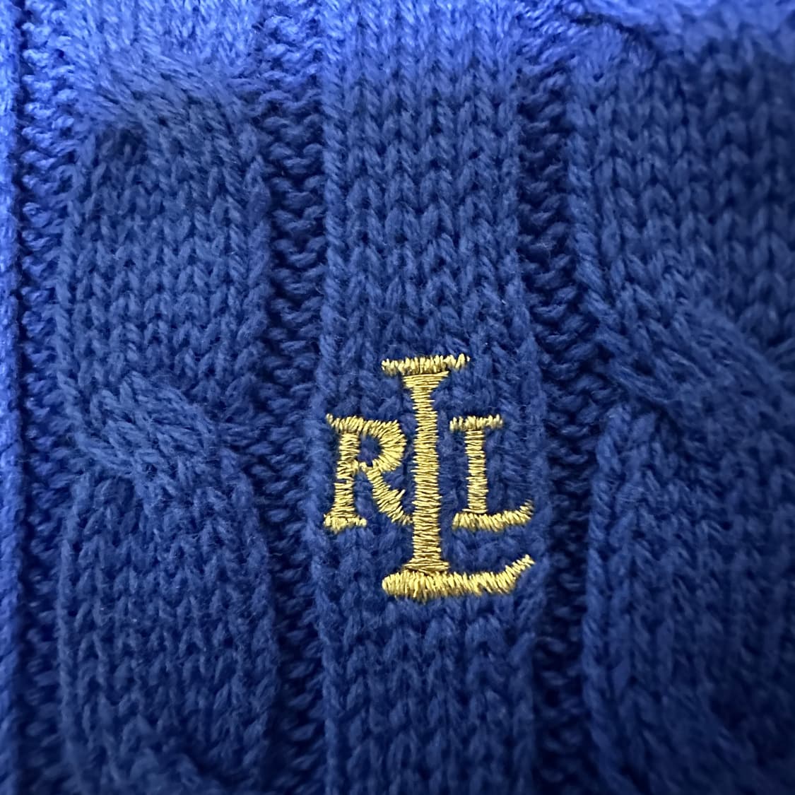 RALPH LAUREN cable knit zipup sweater 상품이미지3
