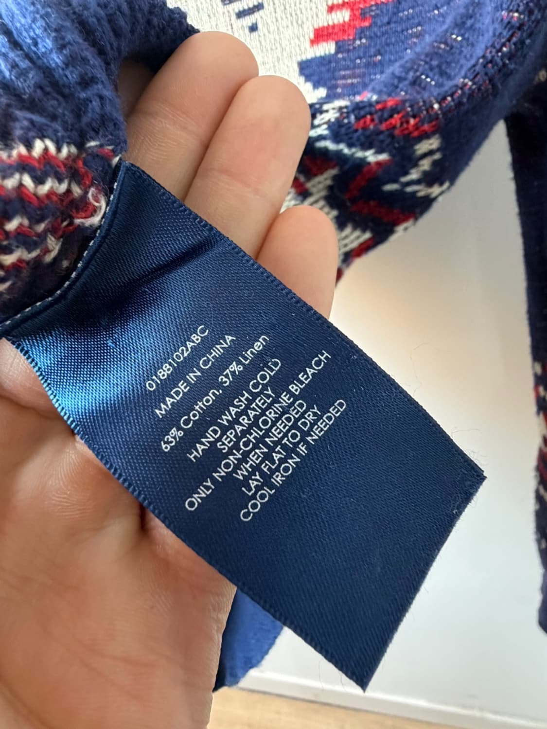 폴로 랄프로렌 썬더버드 코튼 린넨 니트  상품이미지7