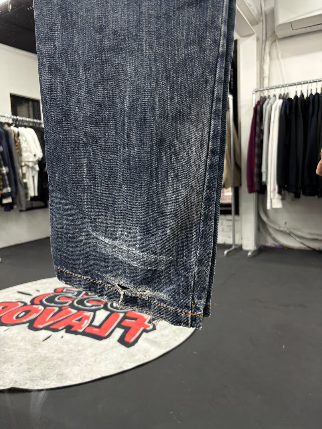 VTG 워시드 데님 카고팬츠 상품이미지6