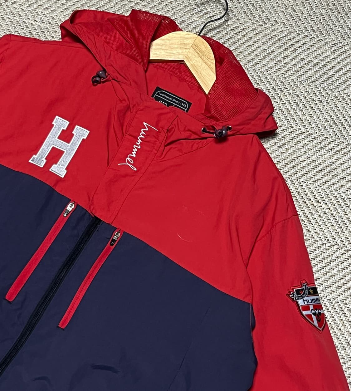 공용 험멜 바람막이 자켓 점퍼 XL 상품이미지9