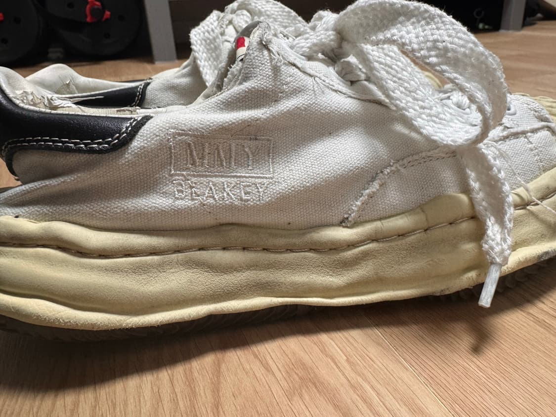 미하라 야스히로 블레이키 OG 화이트 스니커즈  상품이미지3