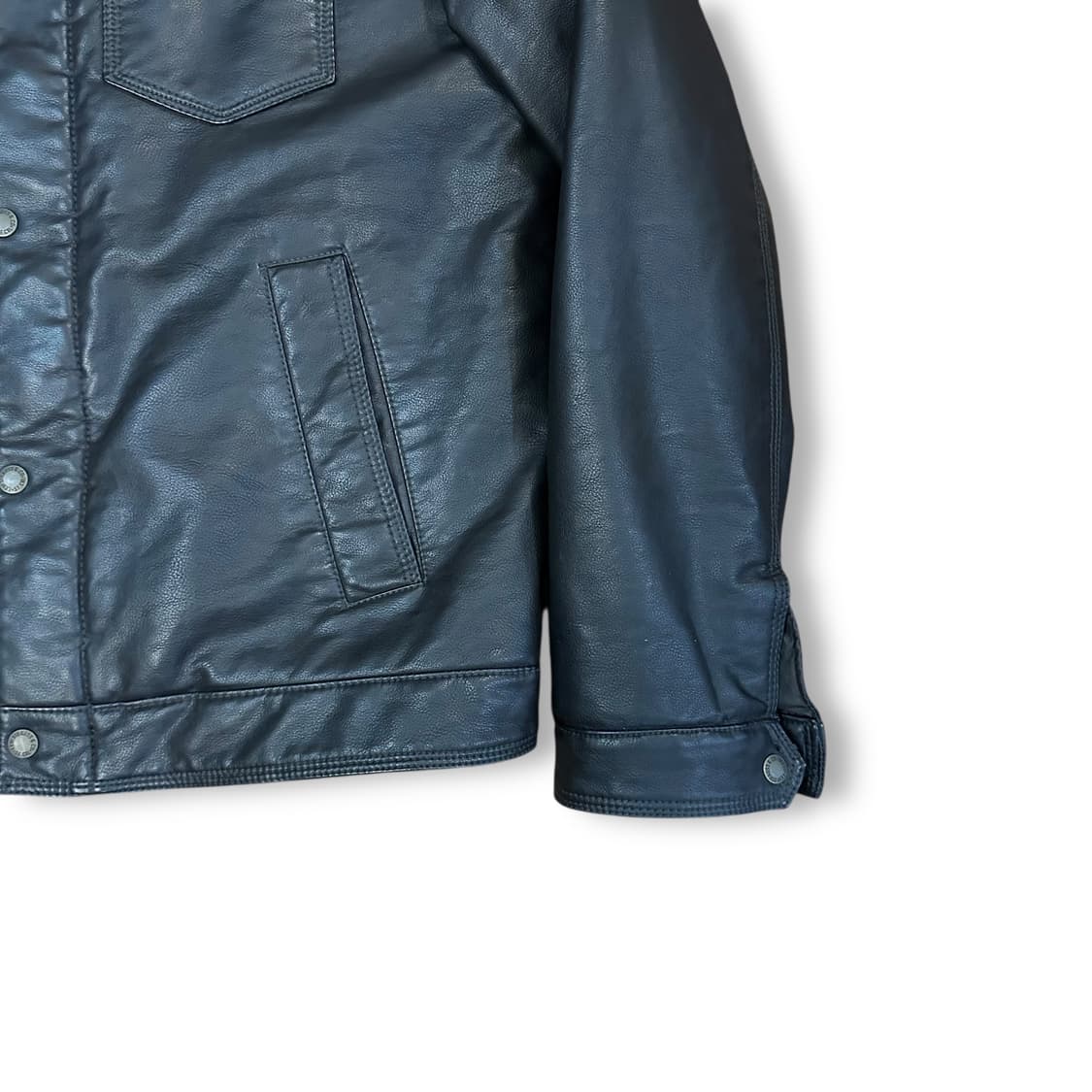 리바이스 레더 양털 자켓 상품이미지3