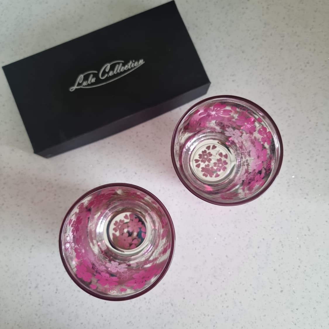 일본 루루아일랜드 사쿠라 컵 세트 새상품 상품이미지8