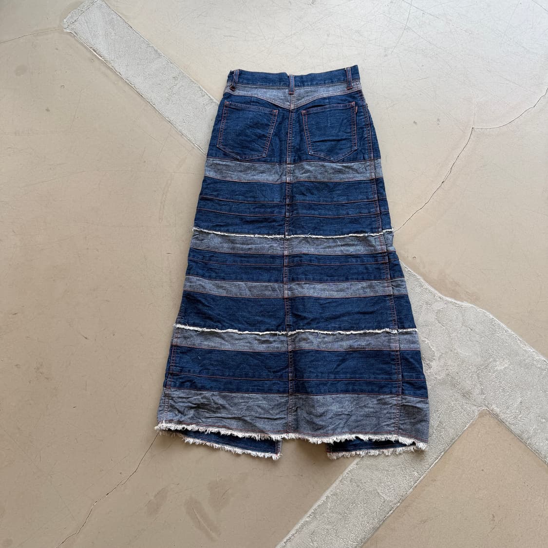 jpn vtg 데님 스커트 상품이미지3