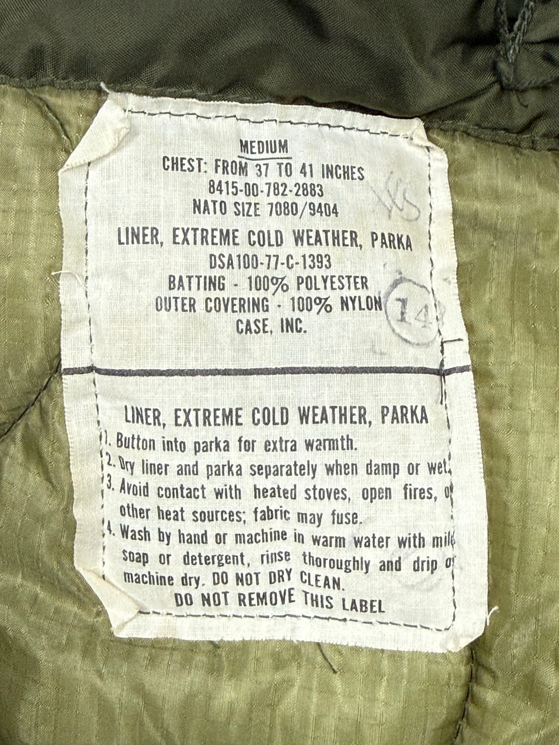 (105) US Army M65 피쉬테일 파카 개파카  상품이미지8