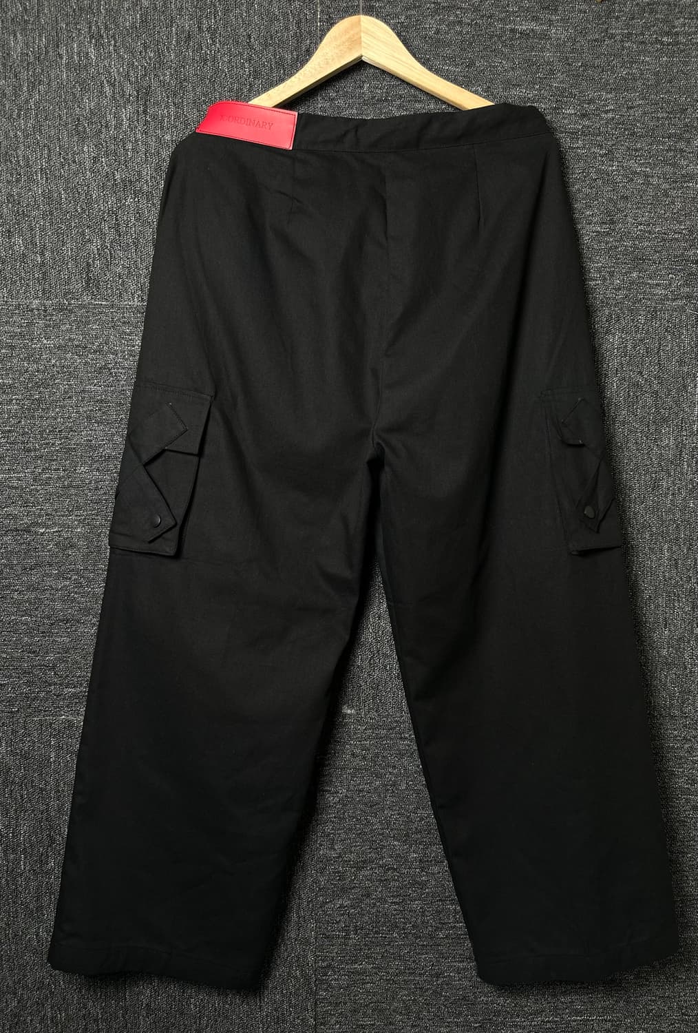 X:ORDINARY 블랙 카고 와이드 팬츠 52/34-36 상품이미지2