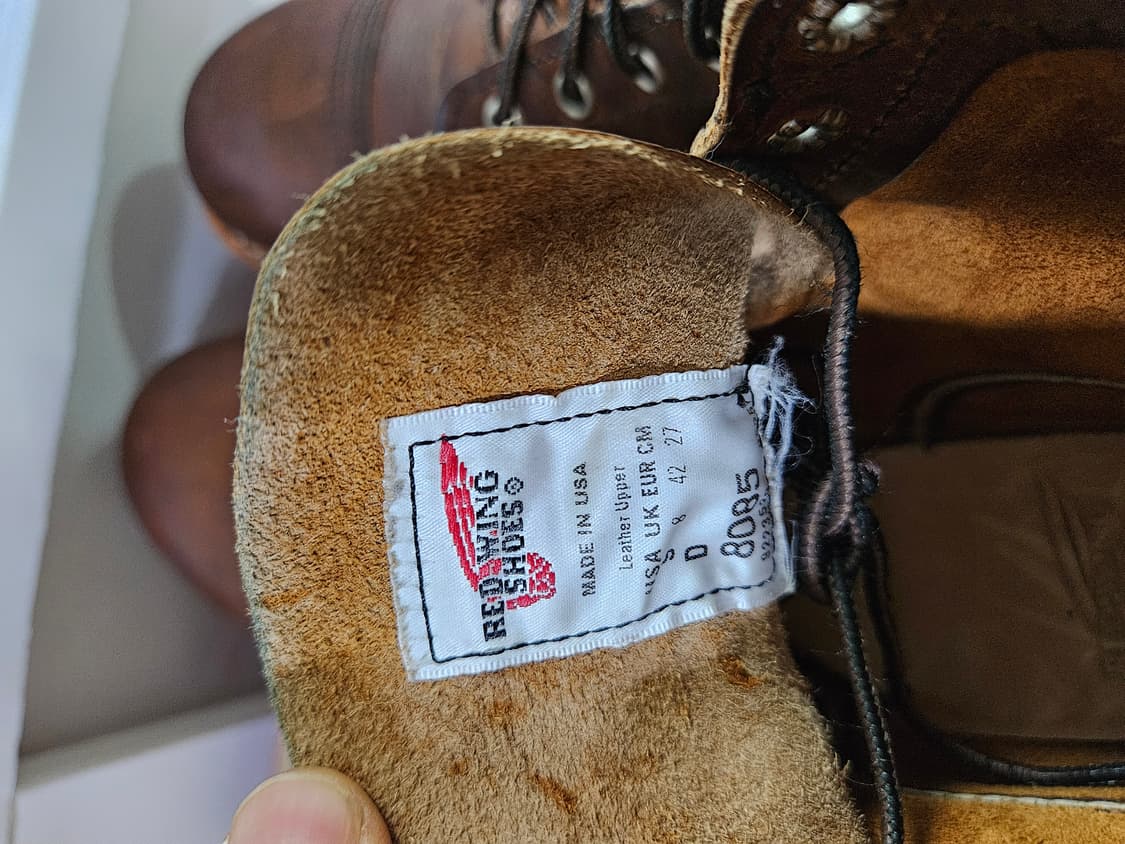 레드윙 270(9d) 아이언레인저 8085 러프앤터프 상품이미지6