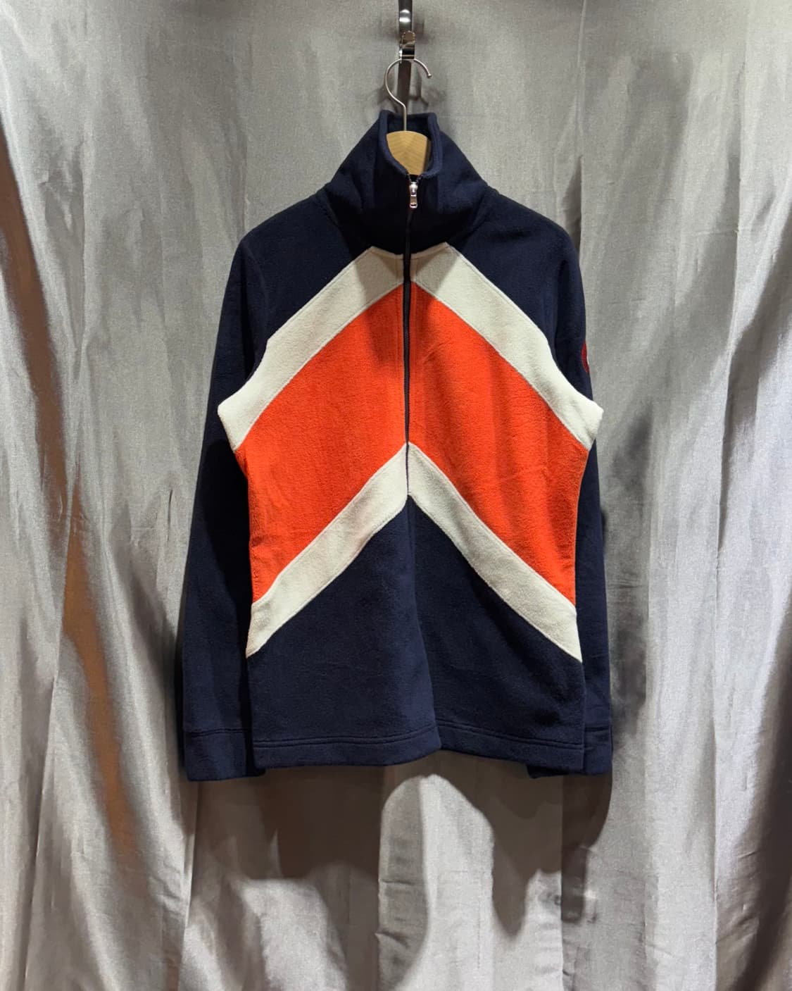 M 폴로랄프로렌 L-RL 사선 배색 플리스 집업 상품이미지2