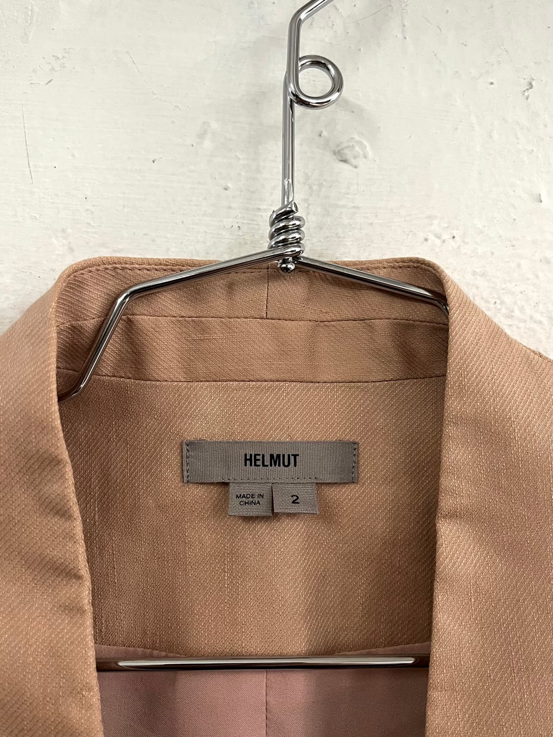 헬무트랭 핑크 베이지 자켓 상품이미지2