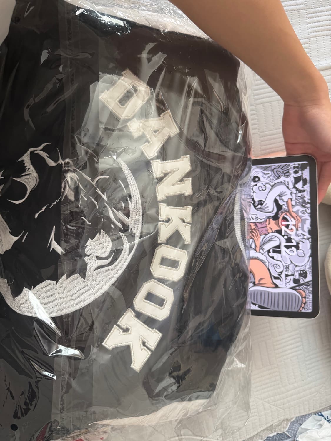 단국대 학잠 영어구곰 네이비 XL 미개봉 상품이미지2