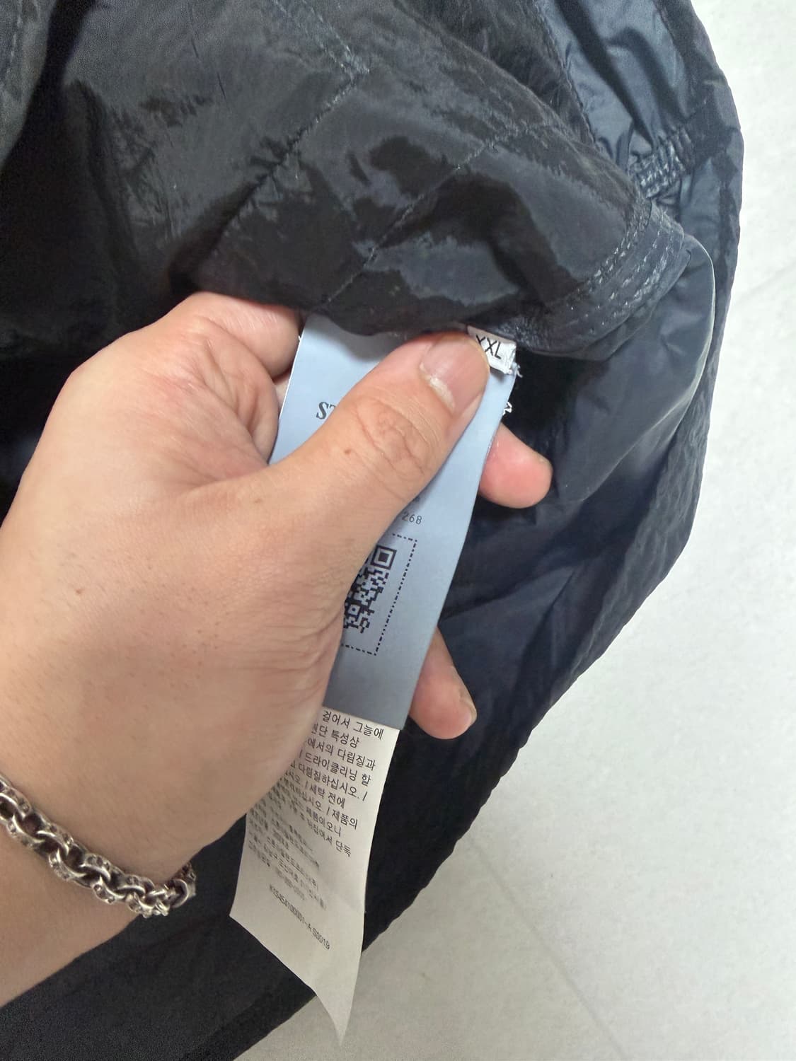 [레어,XXL] 스톤아일랜드 이어 오브 더 스네이크 나일론 메탈 자켓 상품이미지10